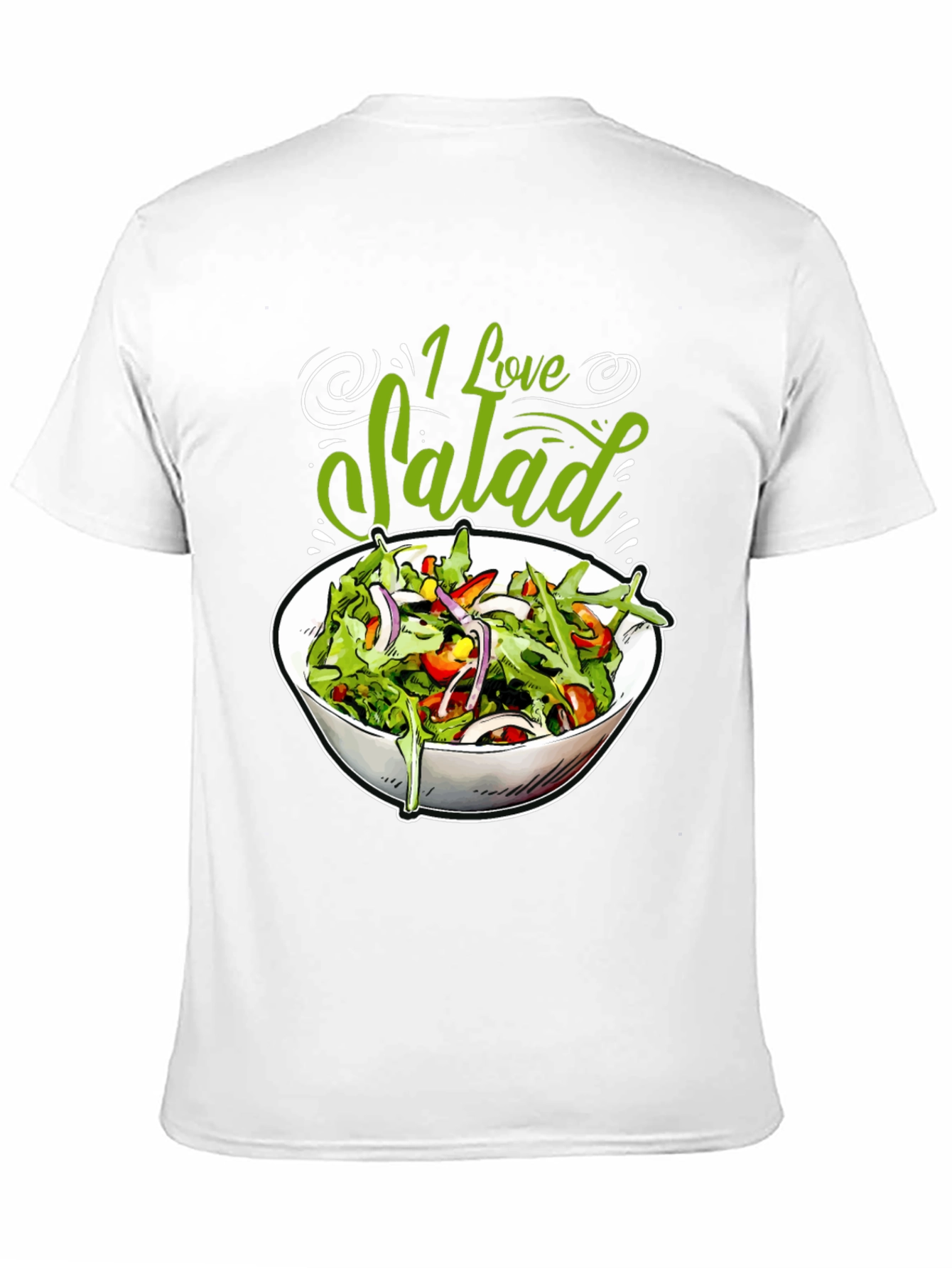 I Love Salad Graphic Tee - Foodie T-Shirt