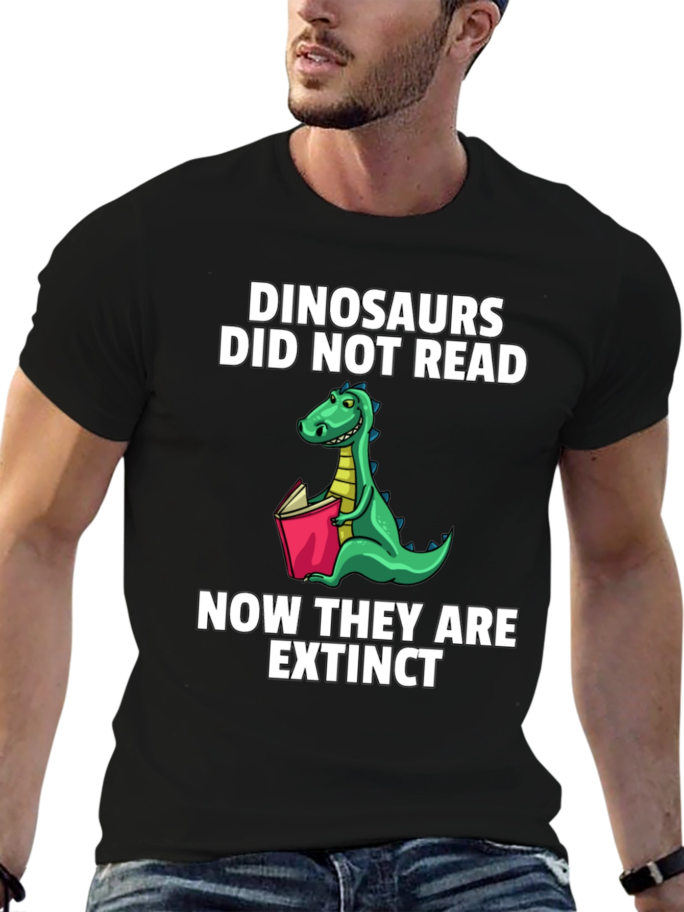 Dinosaurs Did Not Read T-Shirt