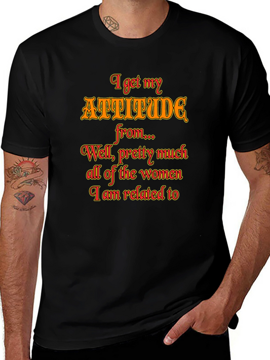 Attitude Women Graphic T-Shirt