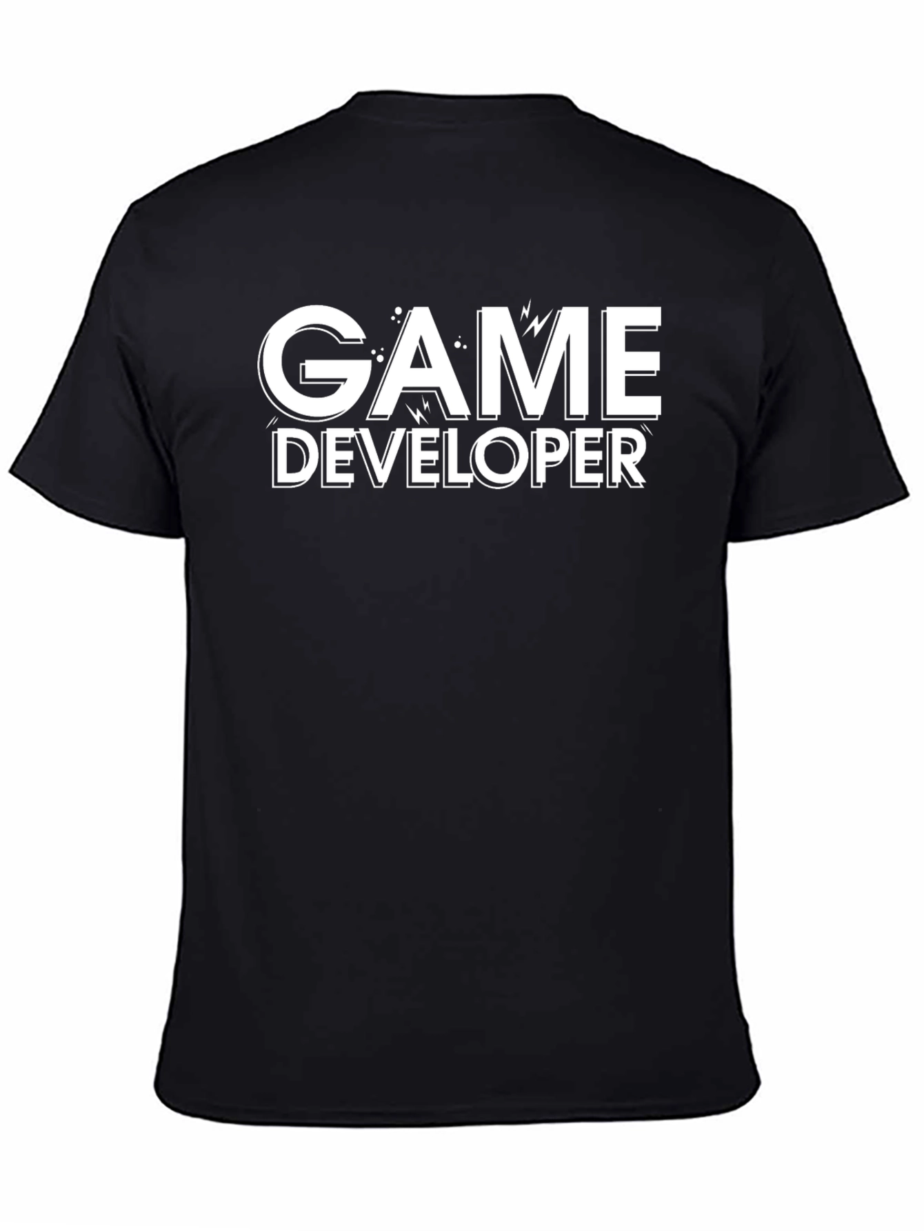 Game Developer T-Shirt - Black Graphic Tee