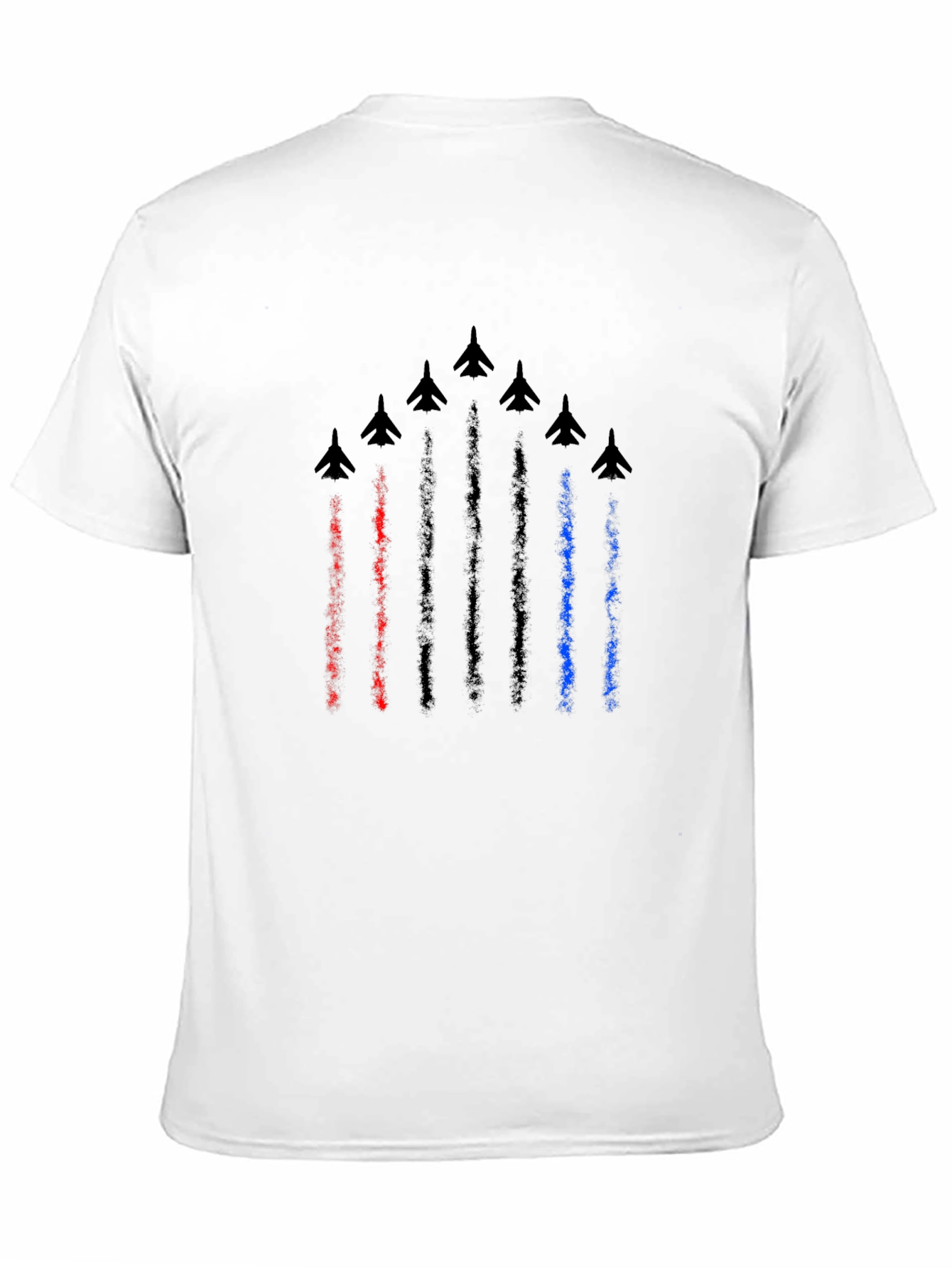 Jet Formation Graphic T-Shirt - Black