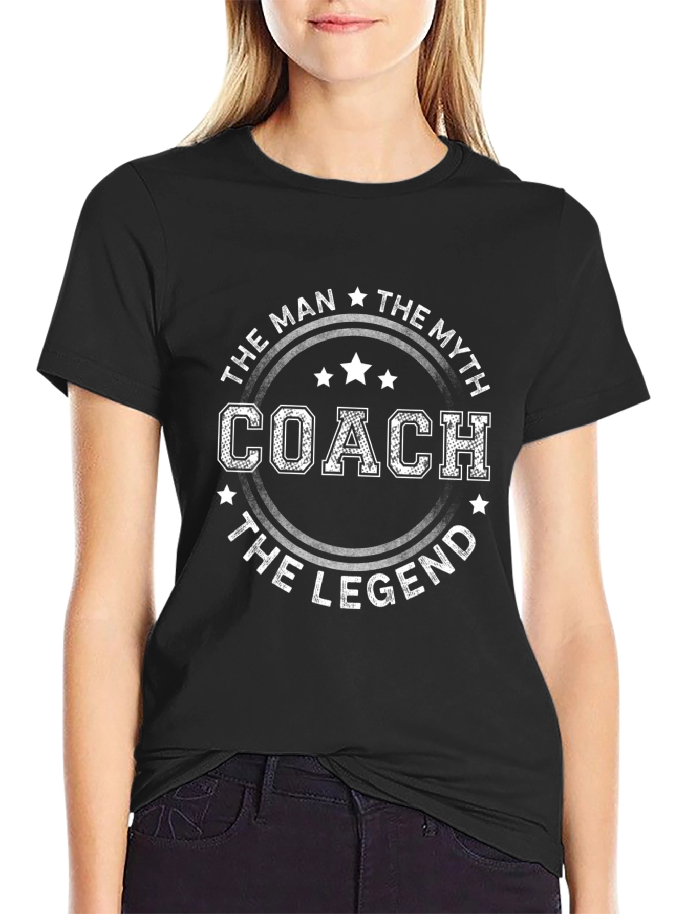 The Coach: Man Myth Legend - Graphic Tee