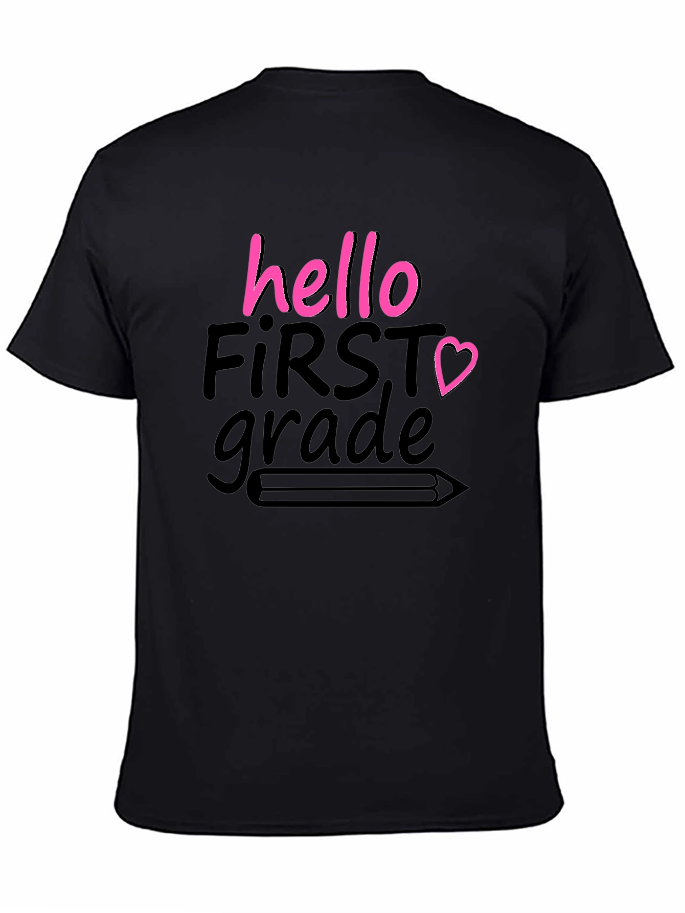 Hello First Grade T-Shirt Back to School Tee