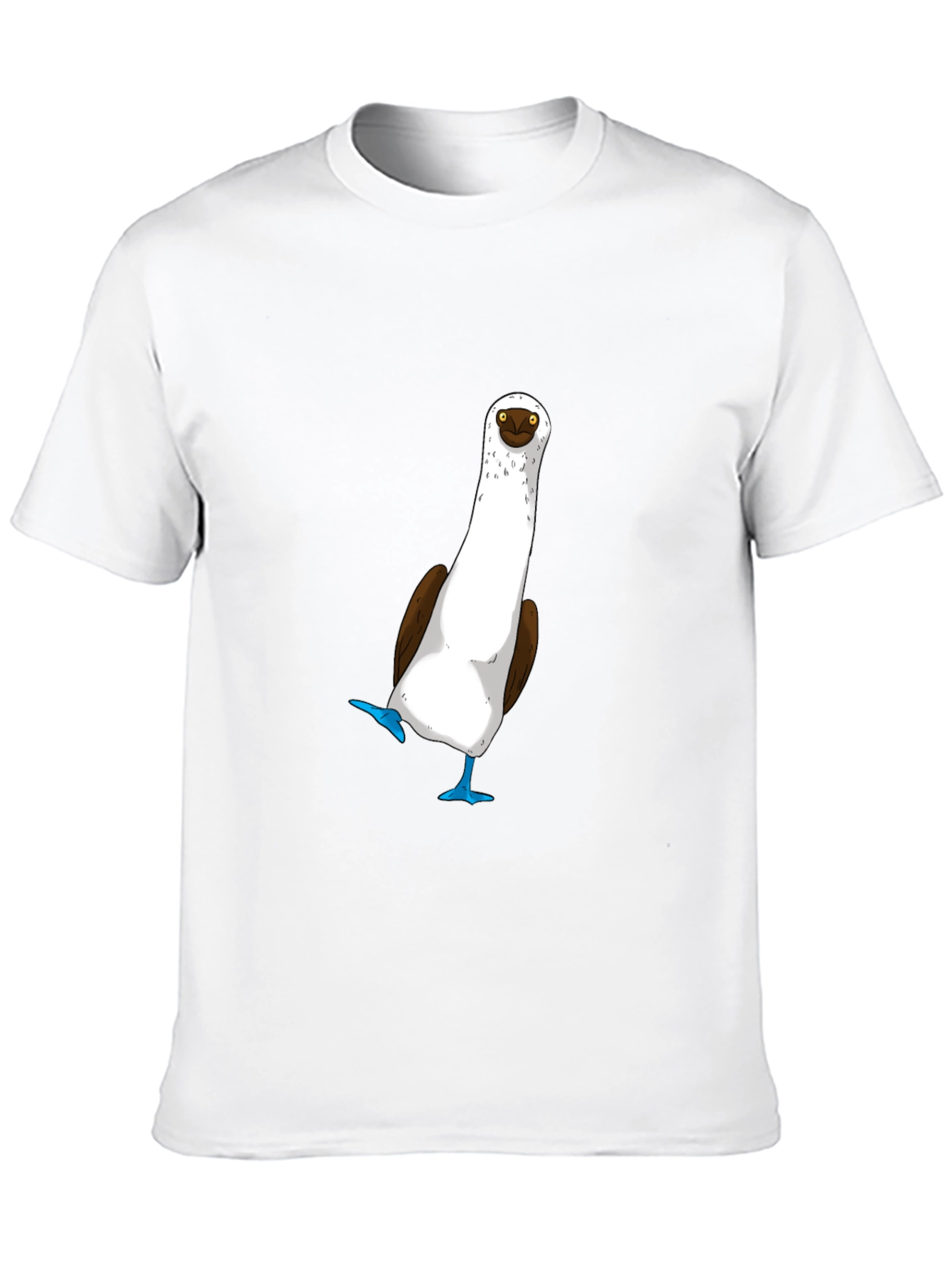 Blue-Footed Booby T-Shirt - Quirky Bird Tee