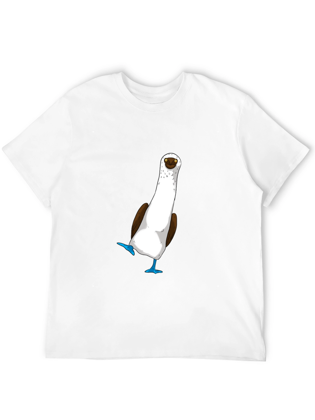 Blue-Footed Booby T-Shirt - Quirky Bird Tee