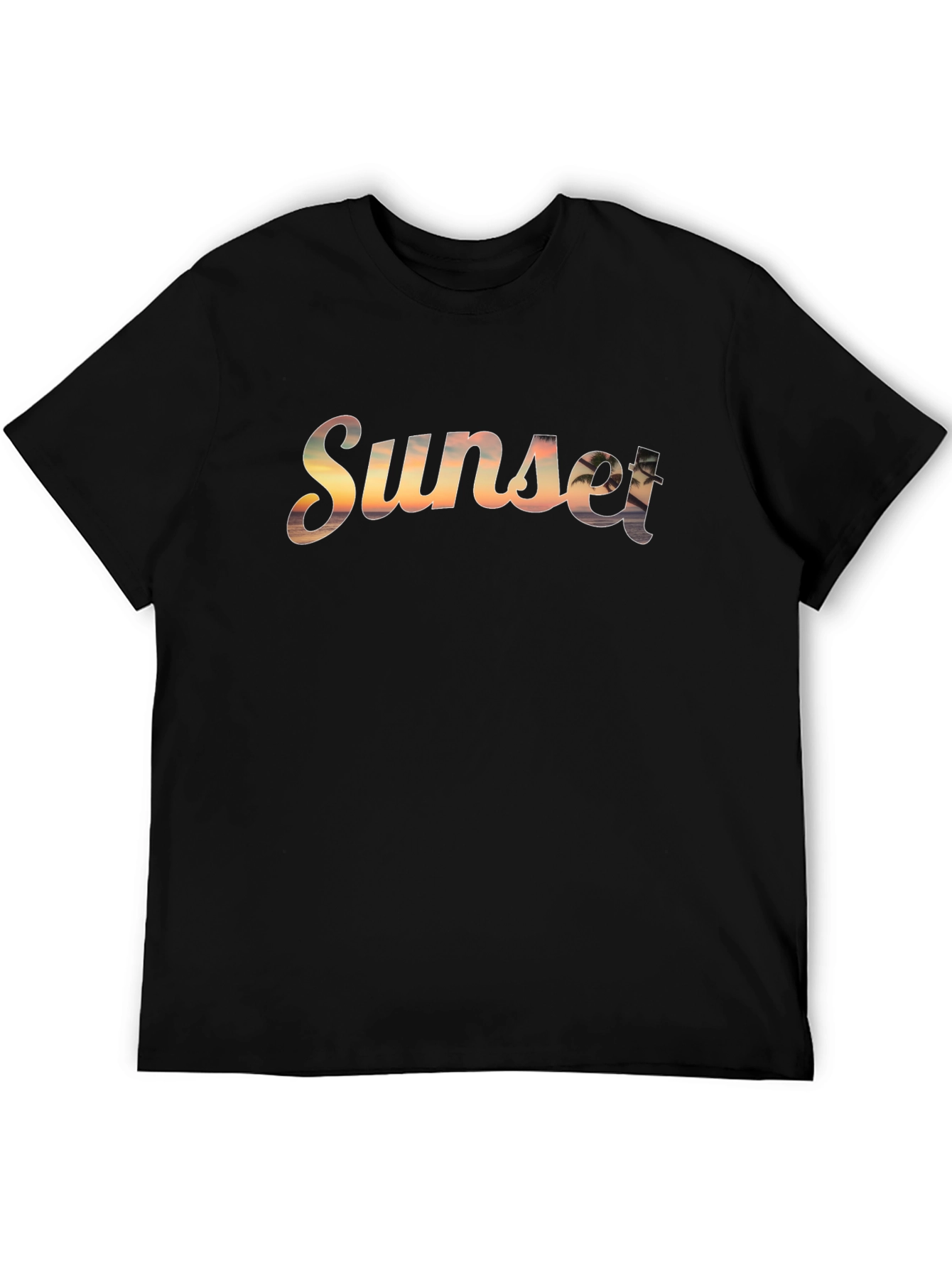 Sunset Graphic T-Shirt - Tropical Vibes