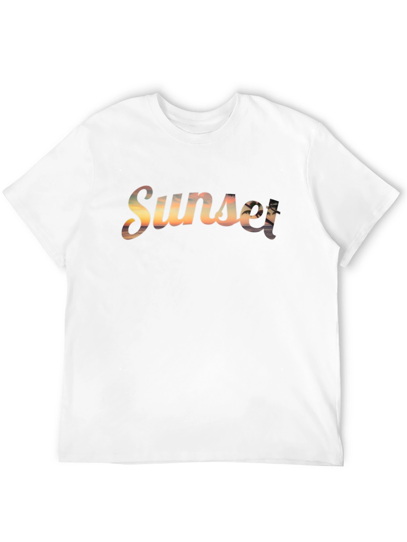 Sunset Graphic T-Shirt - Tropical Vibes