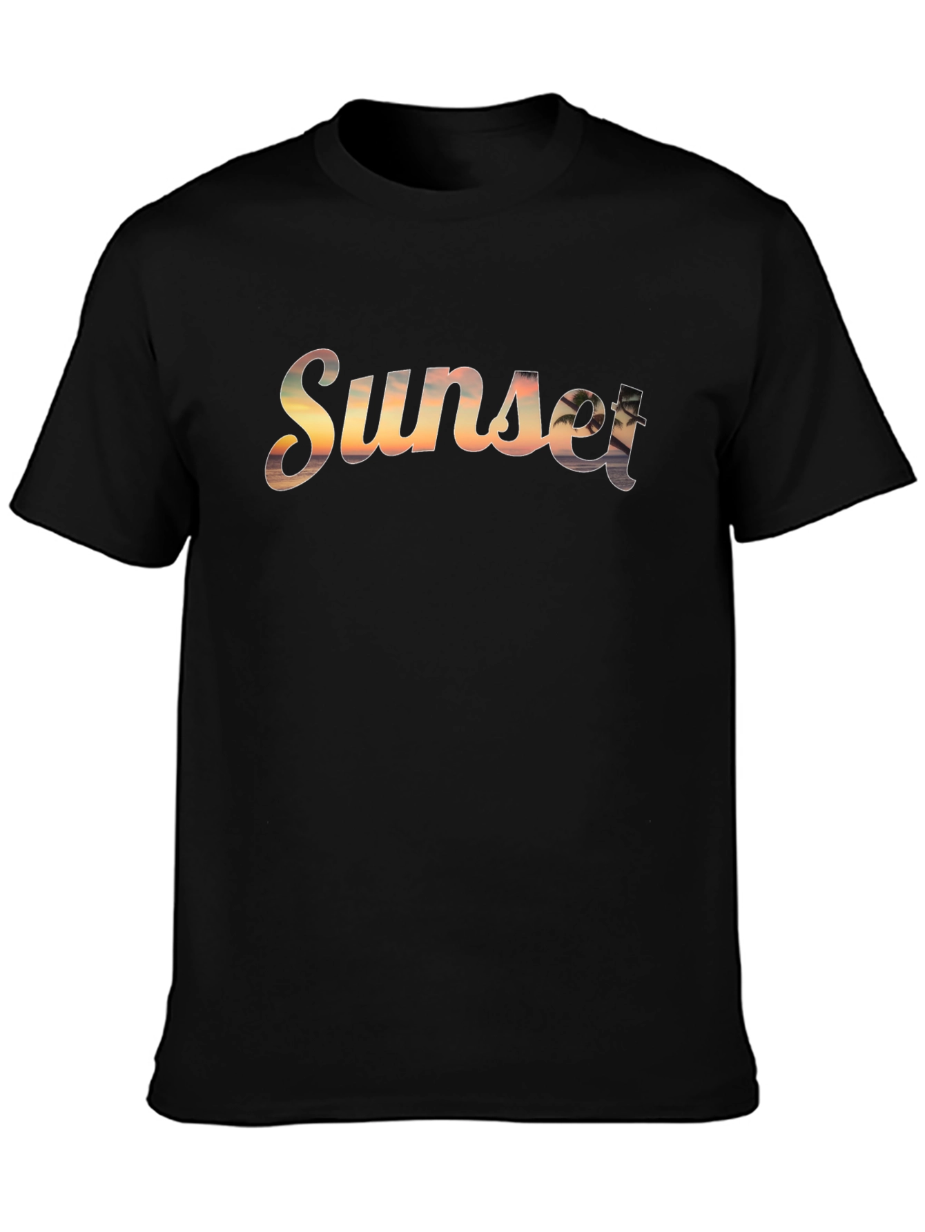 Sunset Graphic T-Shirt - Tropical Vibes