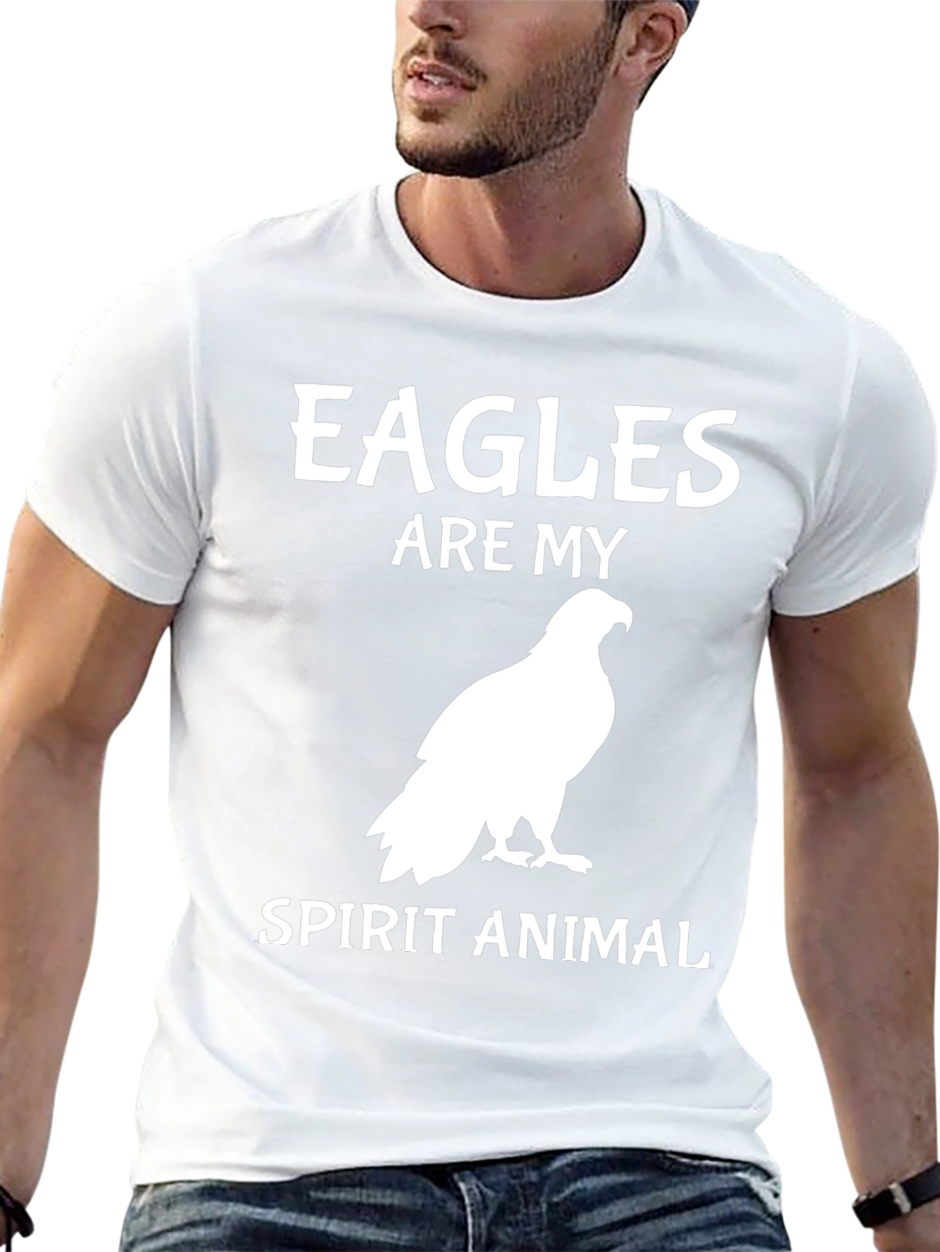 Eagles Are My Spirit Animal Graphic T-Shirt