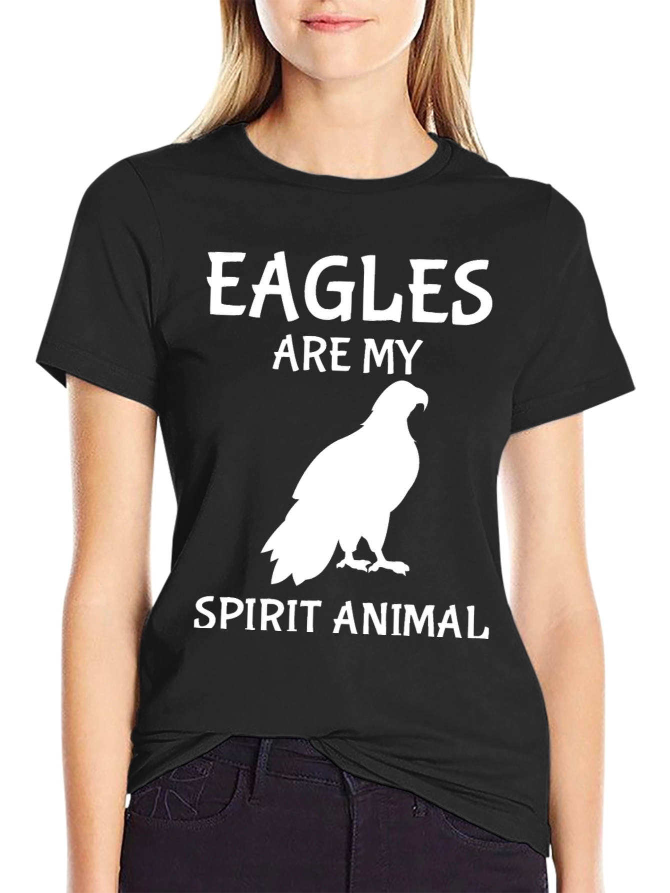 Eagles Are My Spirit Animal Graphic T-Shirt