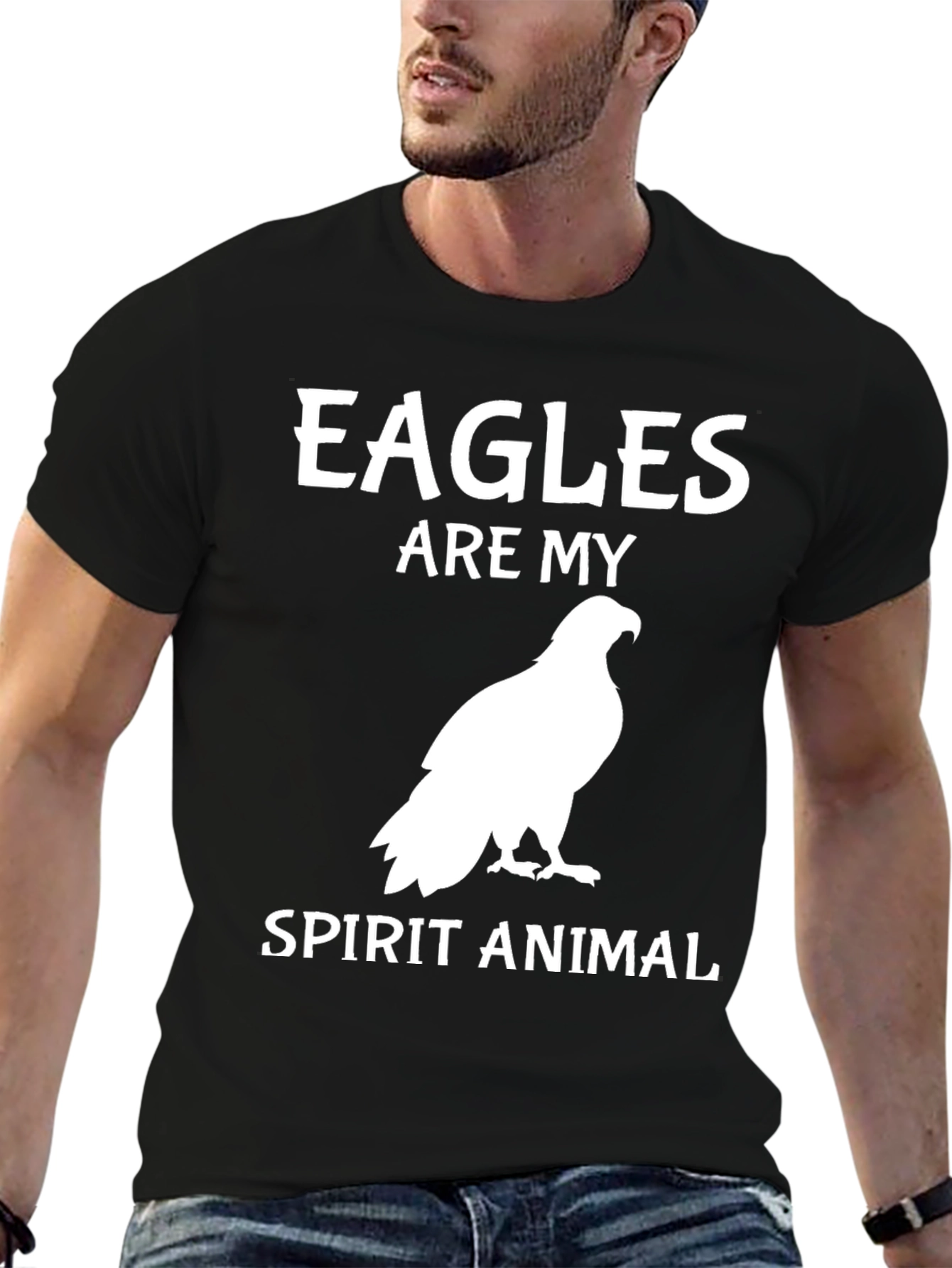 Eagles Are My Spirit Animal Graphic T-Shirt