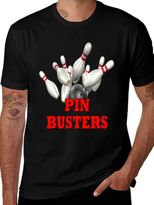 Pin Busters Bowling T-Shirt