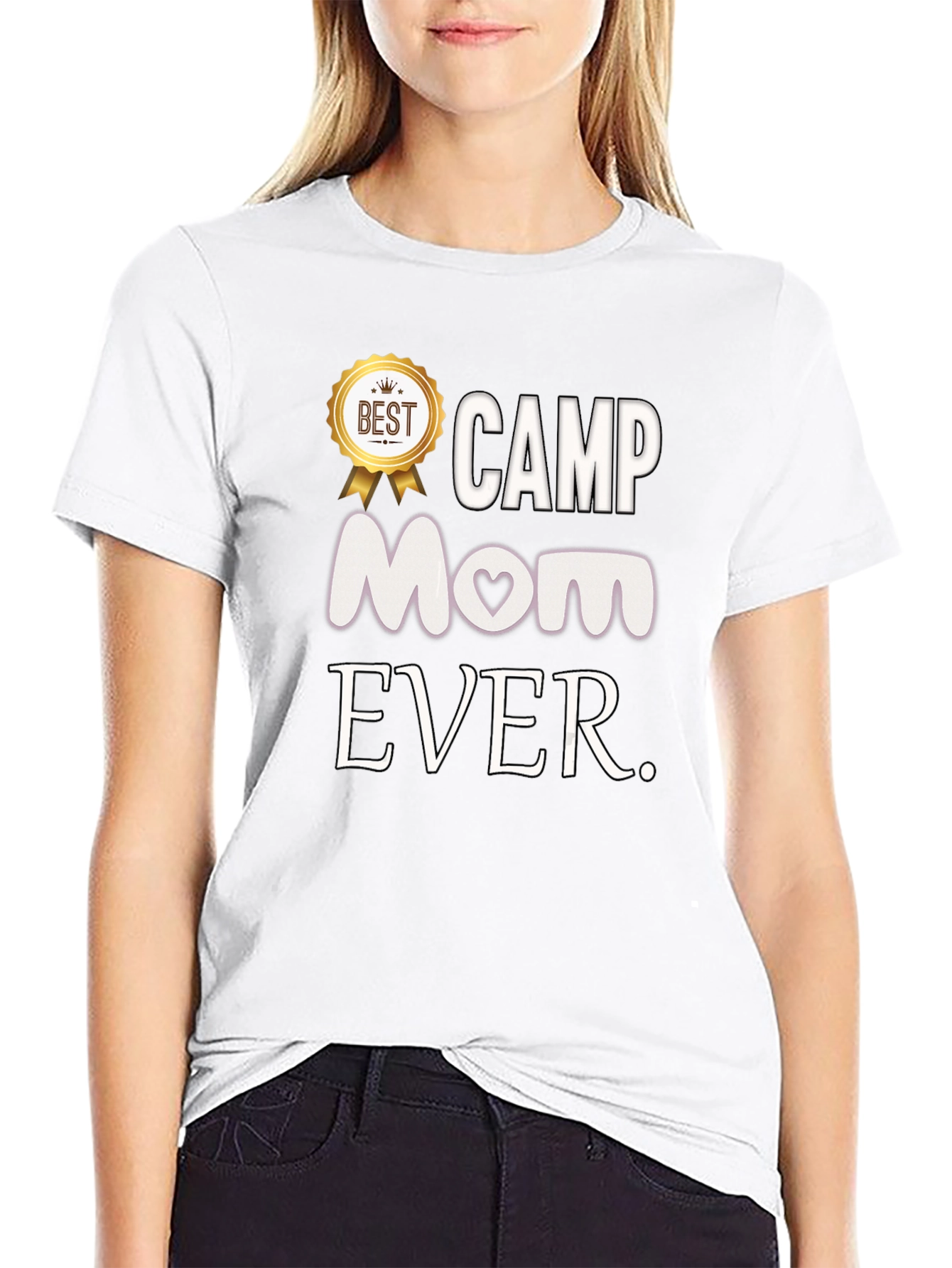 Camp Mom Ever T-Shirt - Best Mom Award