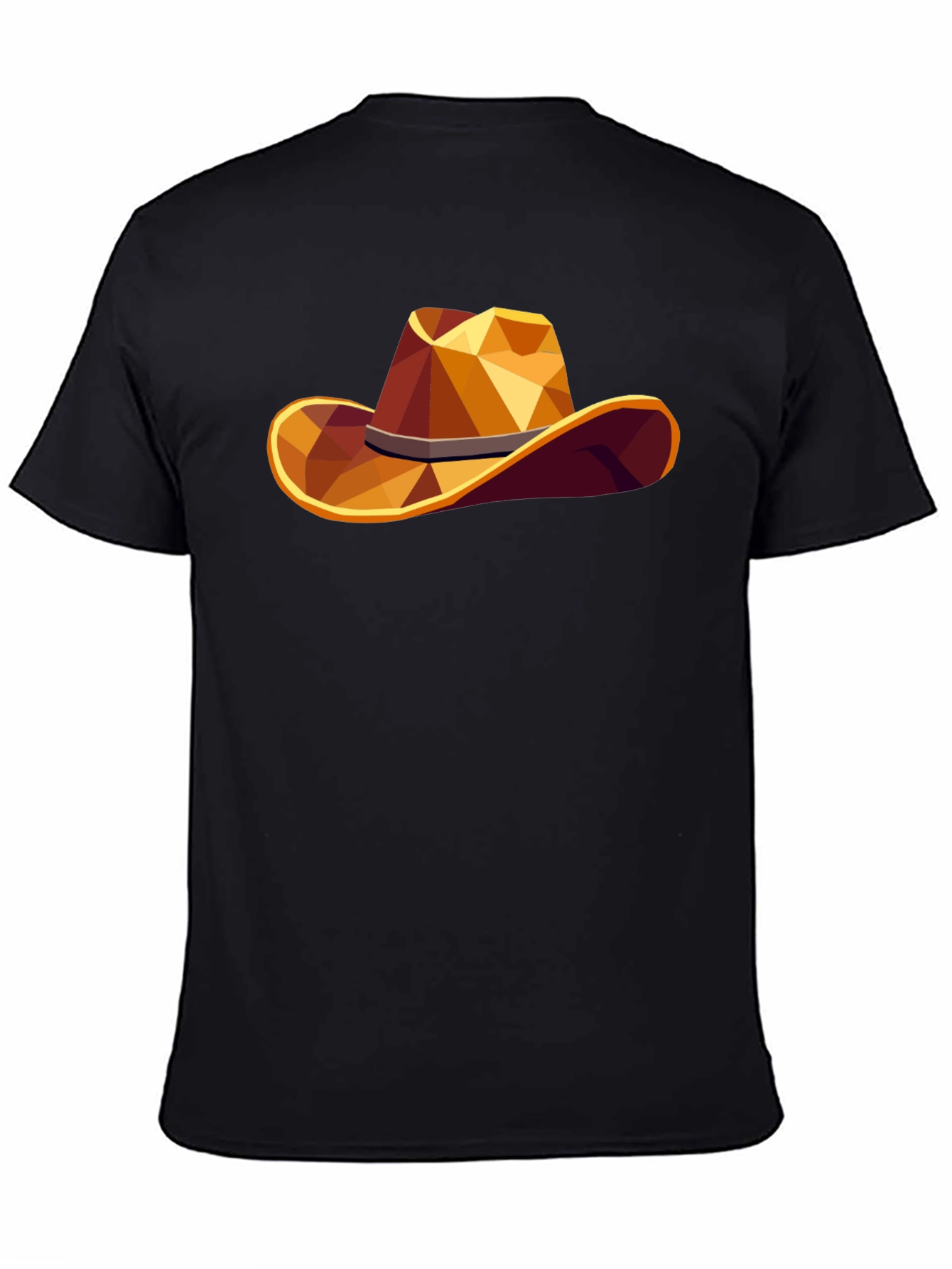 Geometric Cowboy Hat T-Shirt