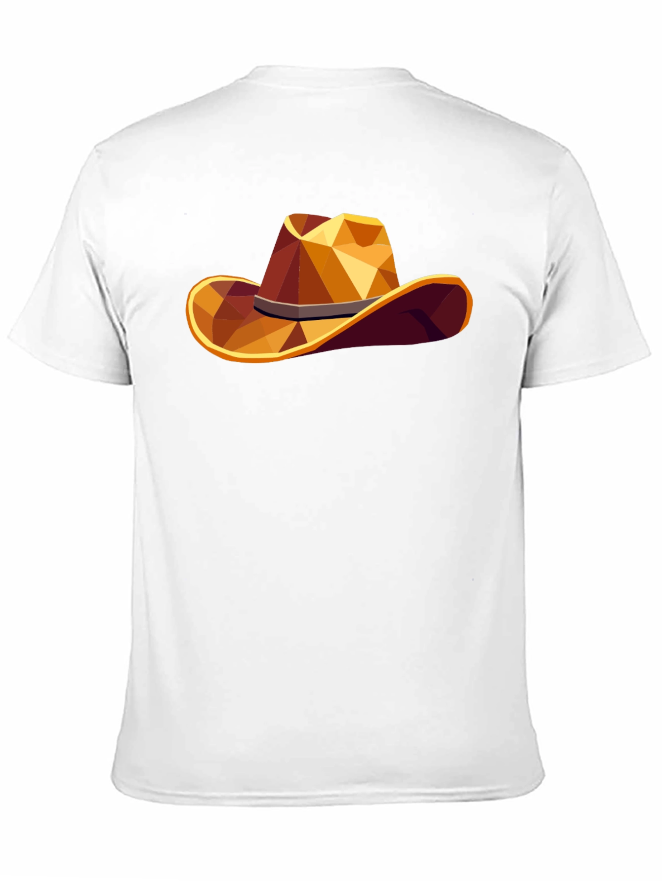 Geometric Cowboy Hat T-Shirt