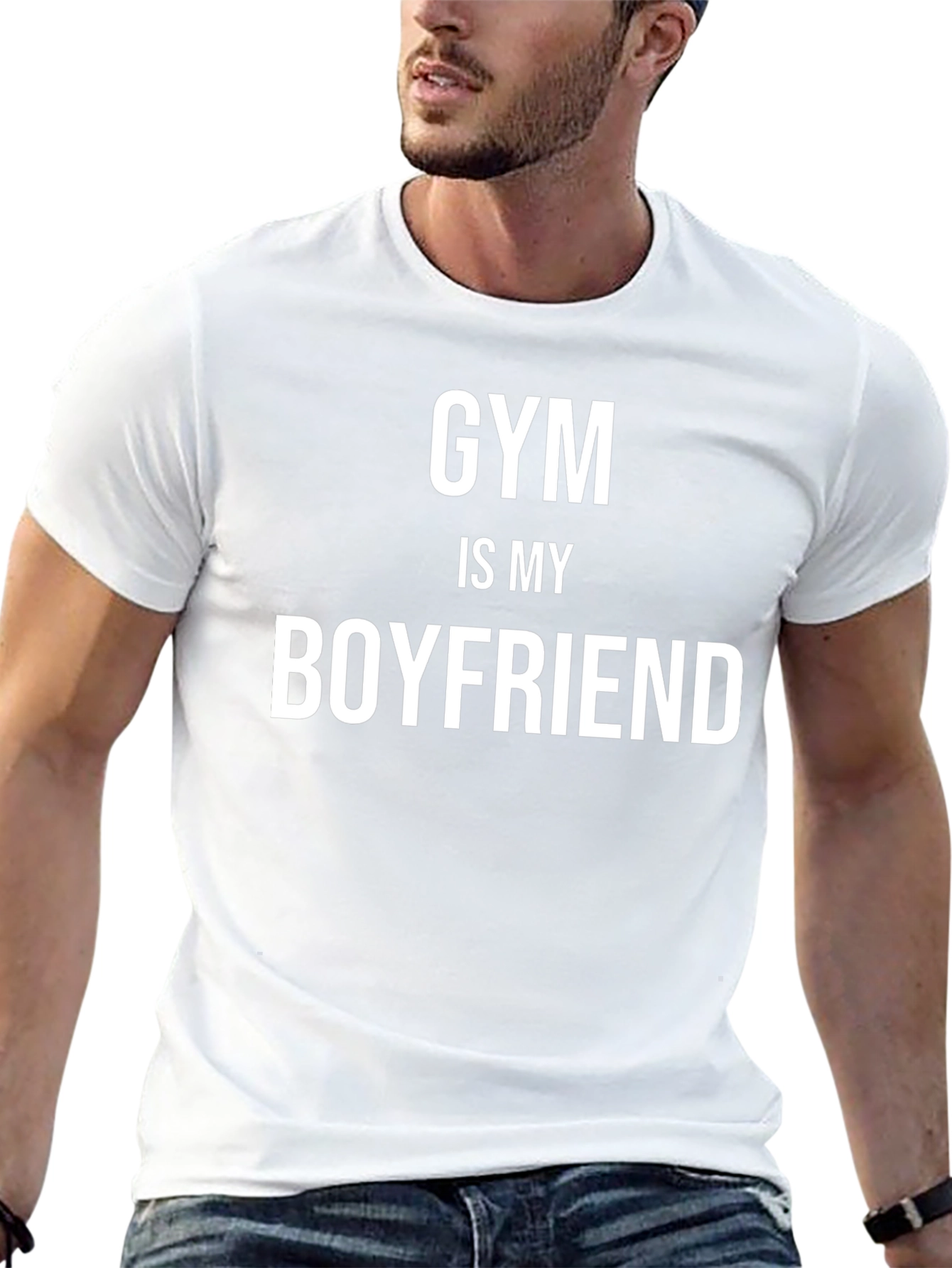 Gym is My Boyfriend T-Shirt - Fitness Apparel