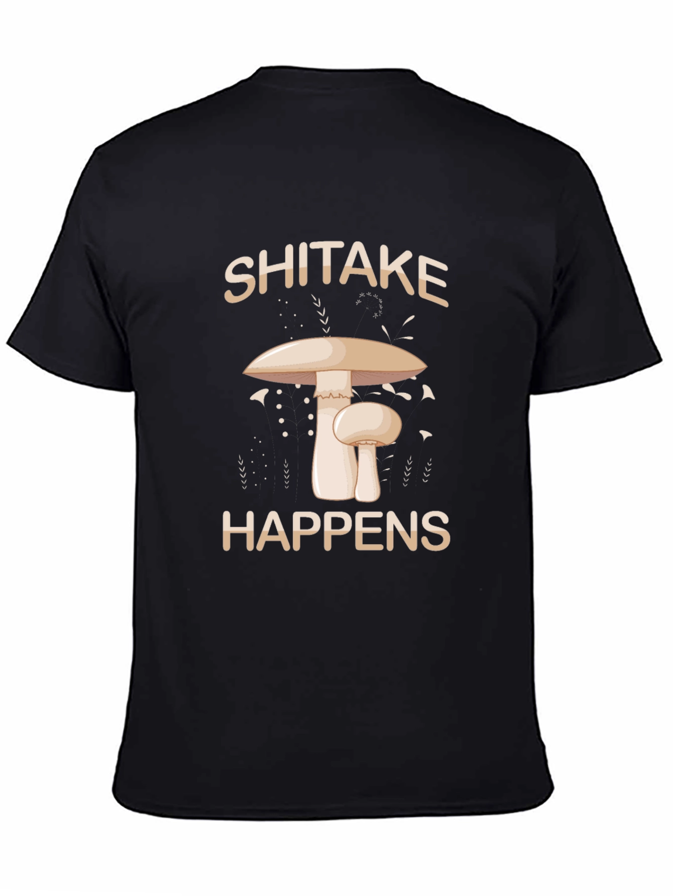 Shiitake Happens Graphic T-Shirt