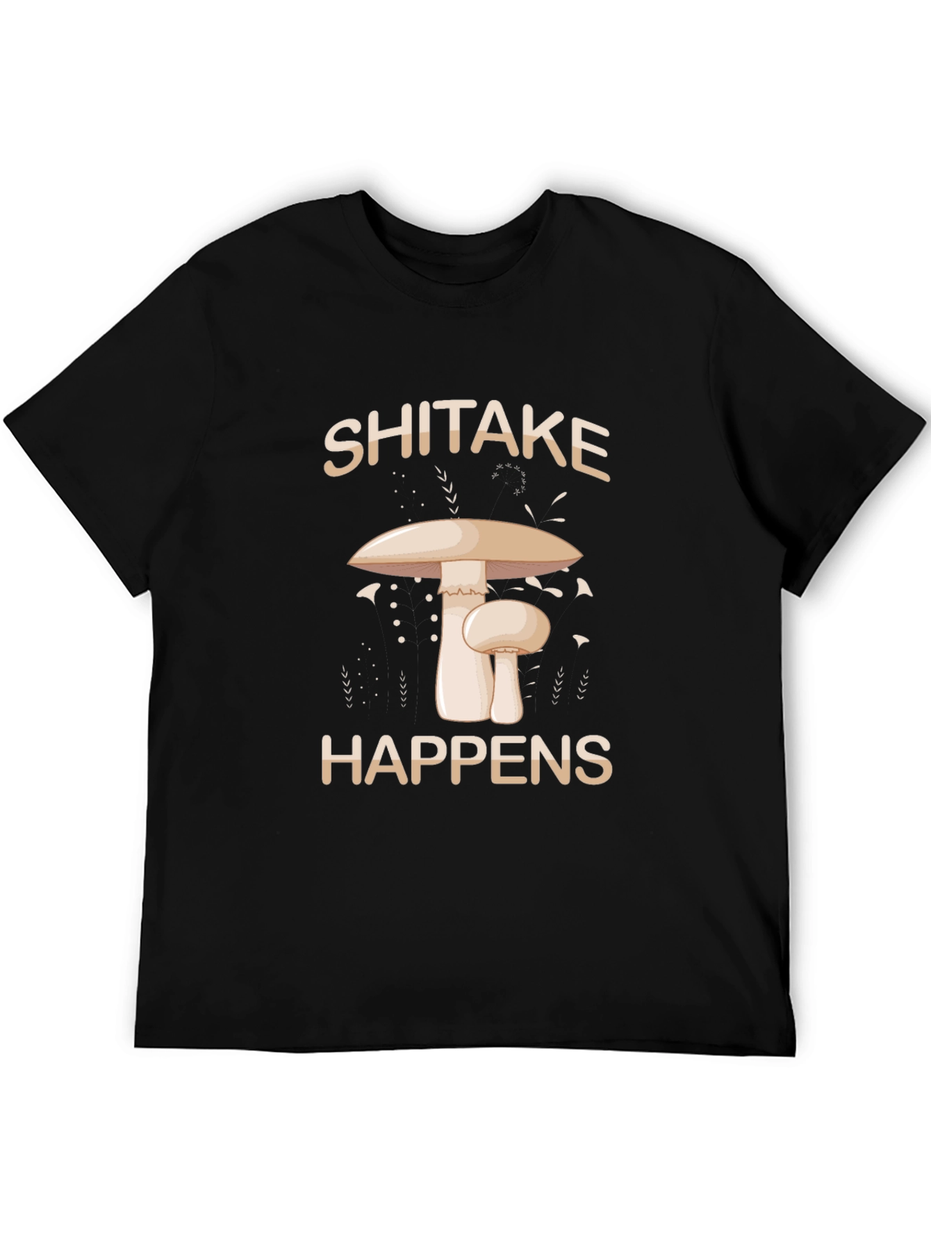 Shiitake Happens Graphic T-Shirt