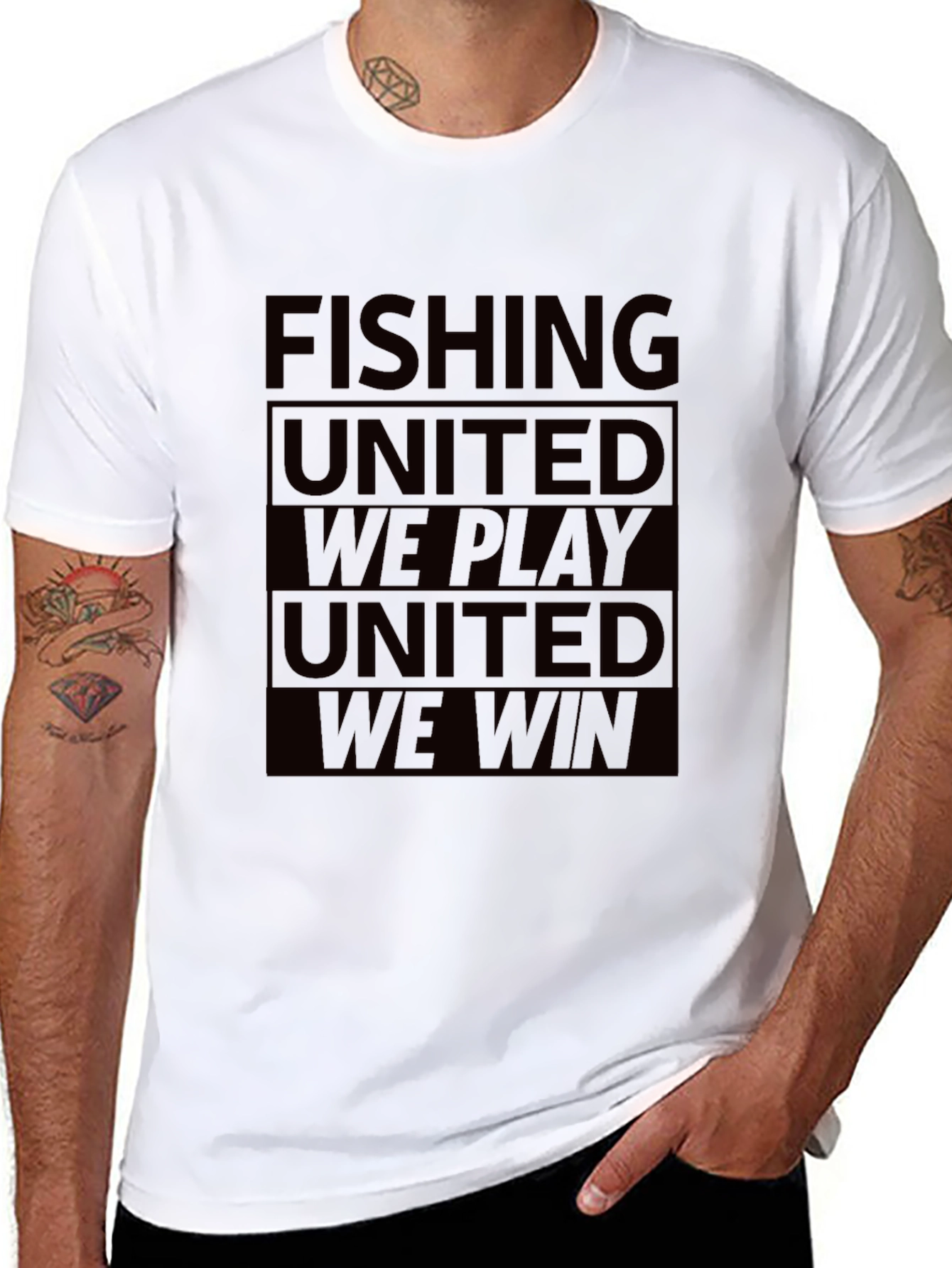 Fishing United We Play T-Shirt