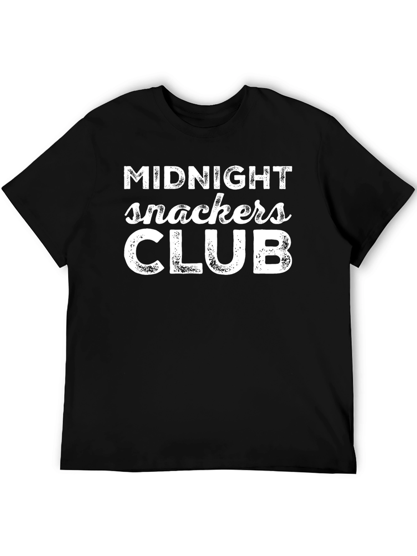 Midnight Snackers Club Graphic Tee - Black