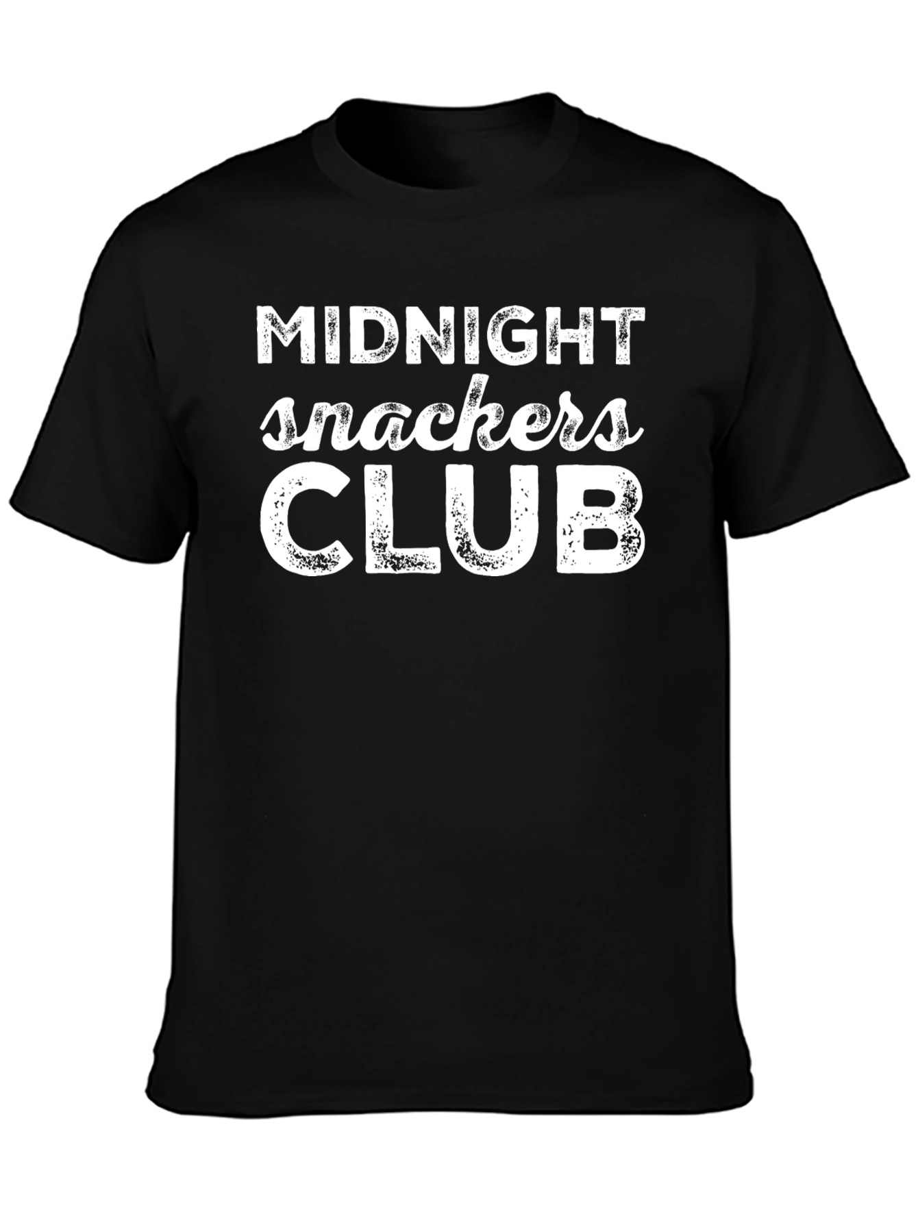 Midnight Snackers Club Graphic Tee - Black
