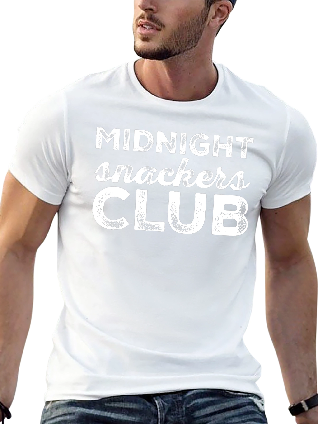 Midnight Snackers Club Graphic Tee - Black