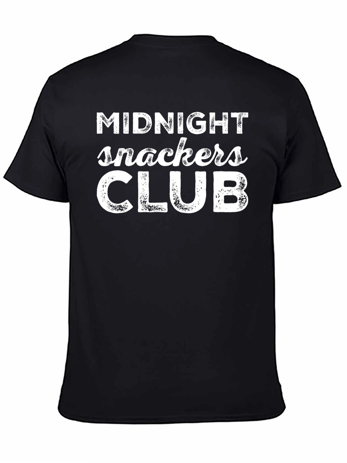 Midnight Snackers Club Graphic Tee - Black