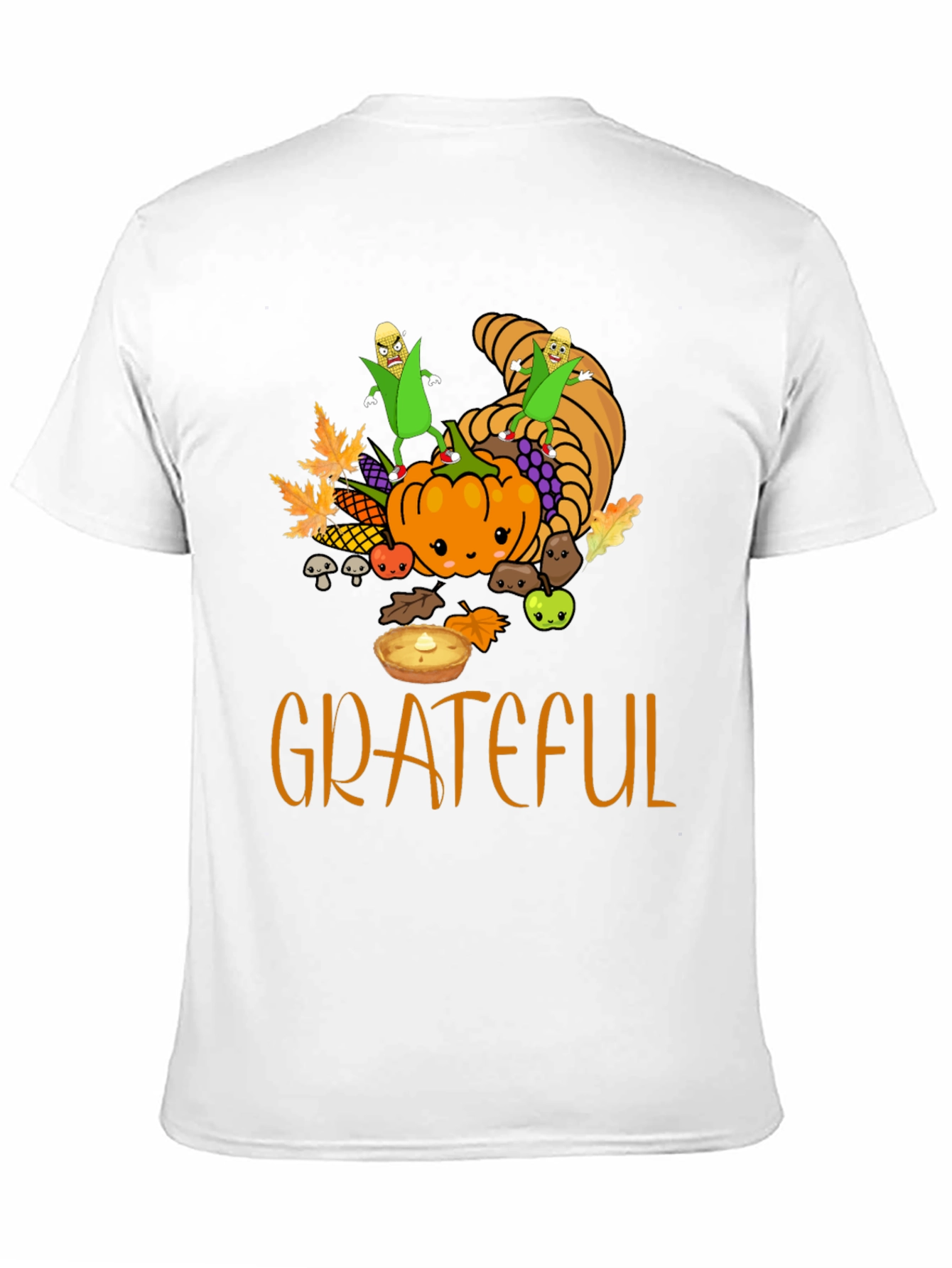 Grateful Thanksgiving T-Shirt - Fall Harvest Tee