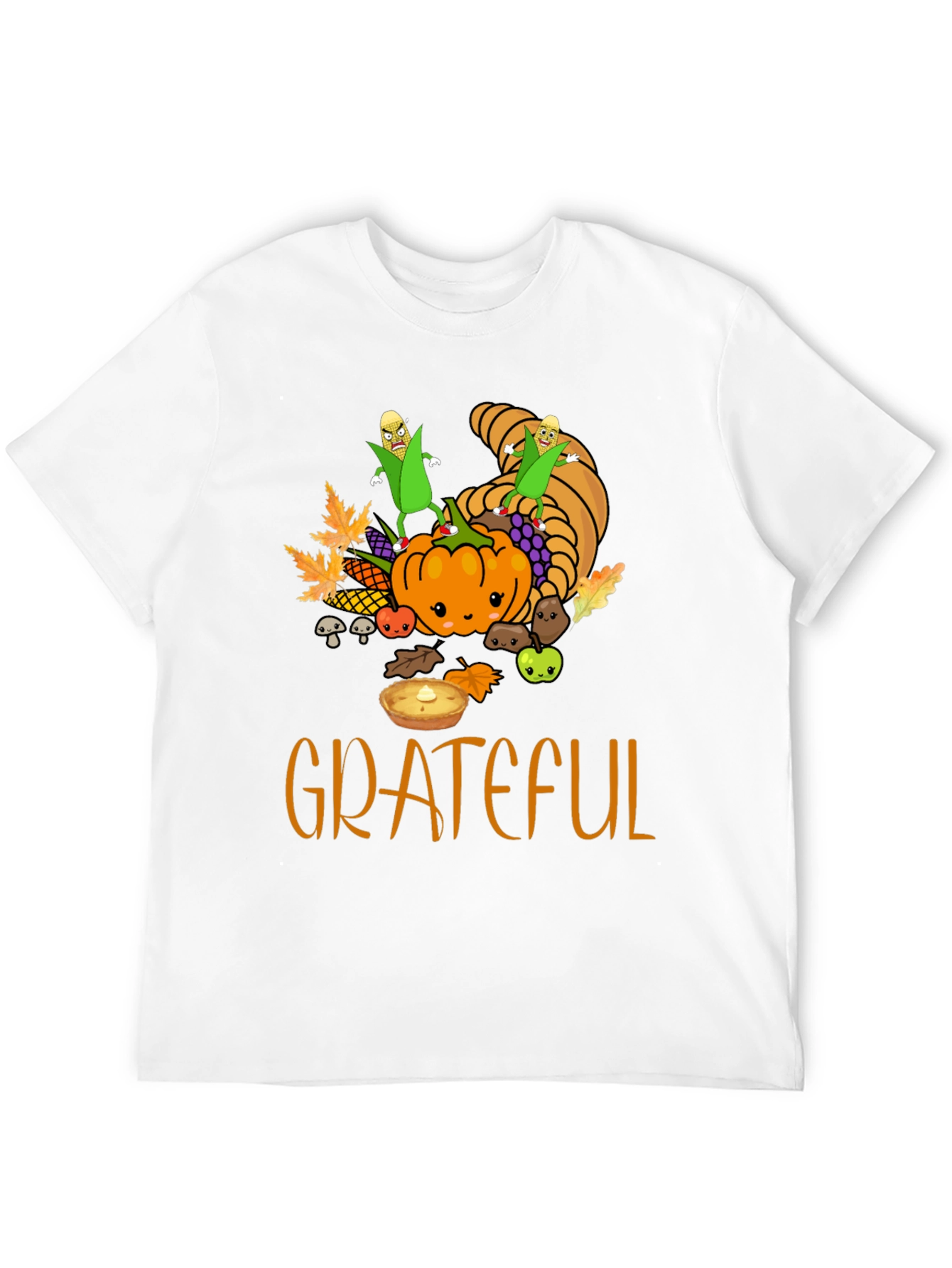 Grateful Thanksgiving T-Shirt - Fall Harvest Tee
