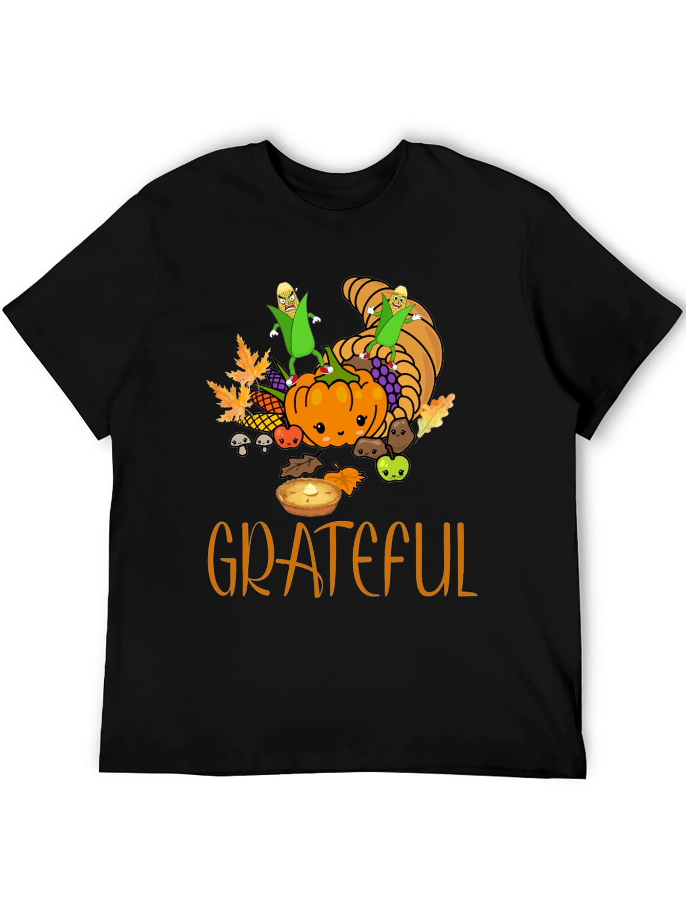 Grateful Thanksgiving T-Shirt - Fall Harvest Tee