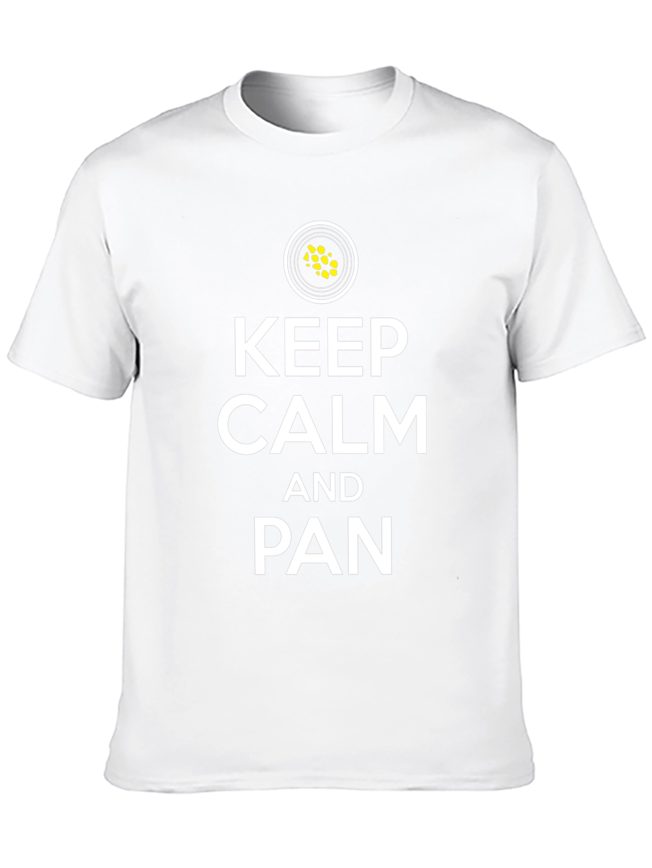 Keep Calm and Pan Black T-Shirt