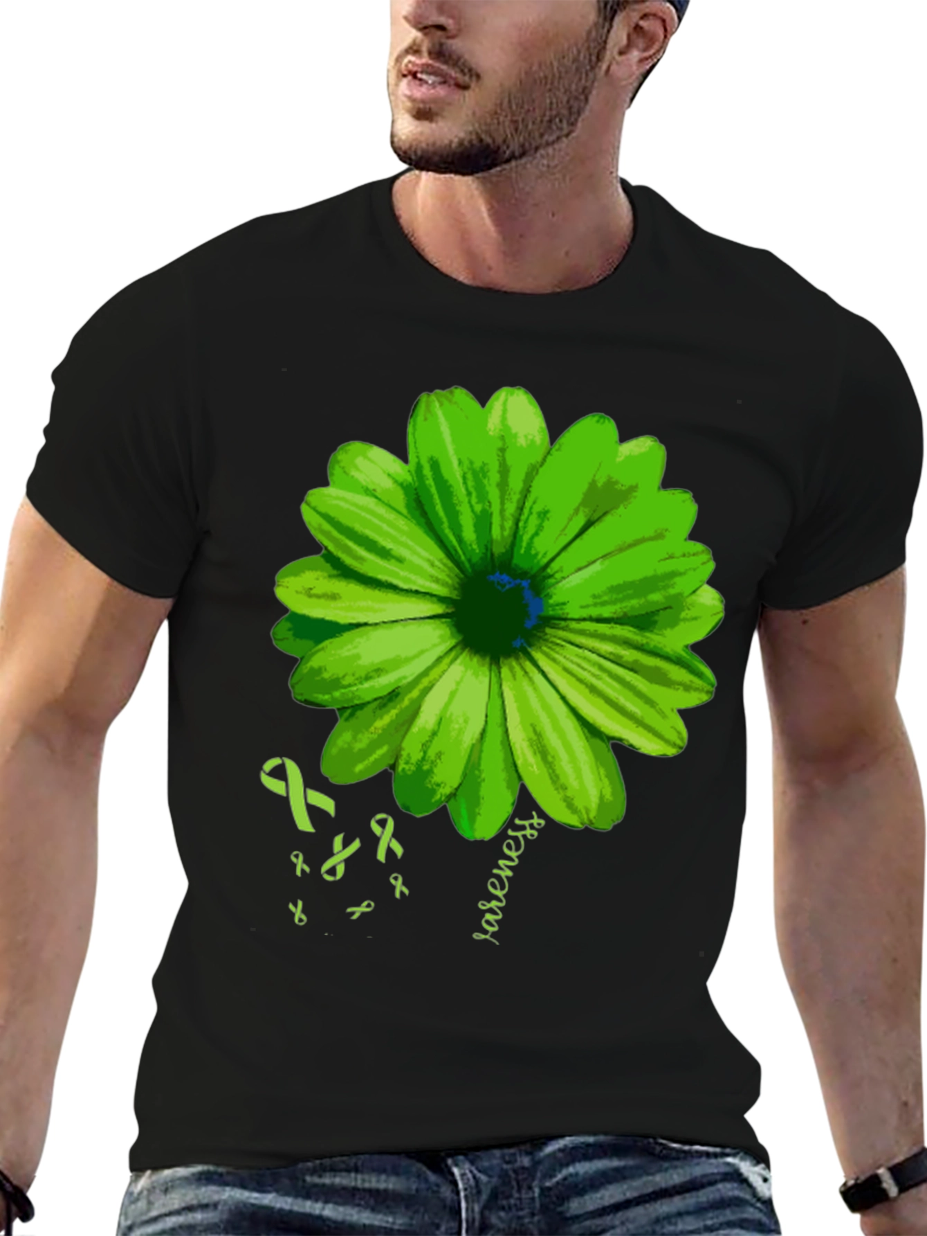 Awareness Flower Graphic Tee