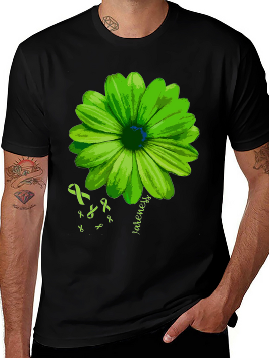 Awareness Flower Graphic Tee