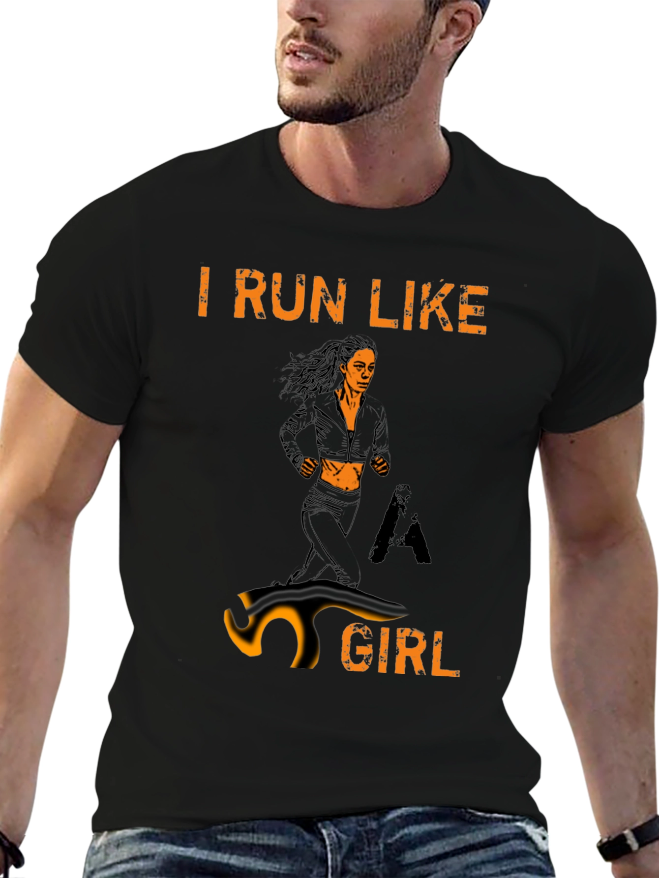 I Run Like a Girl T-Shirt