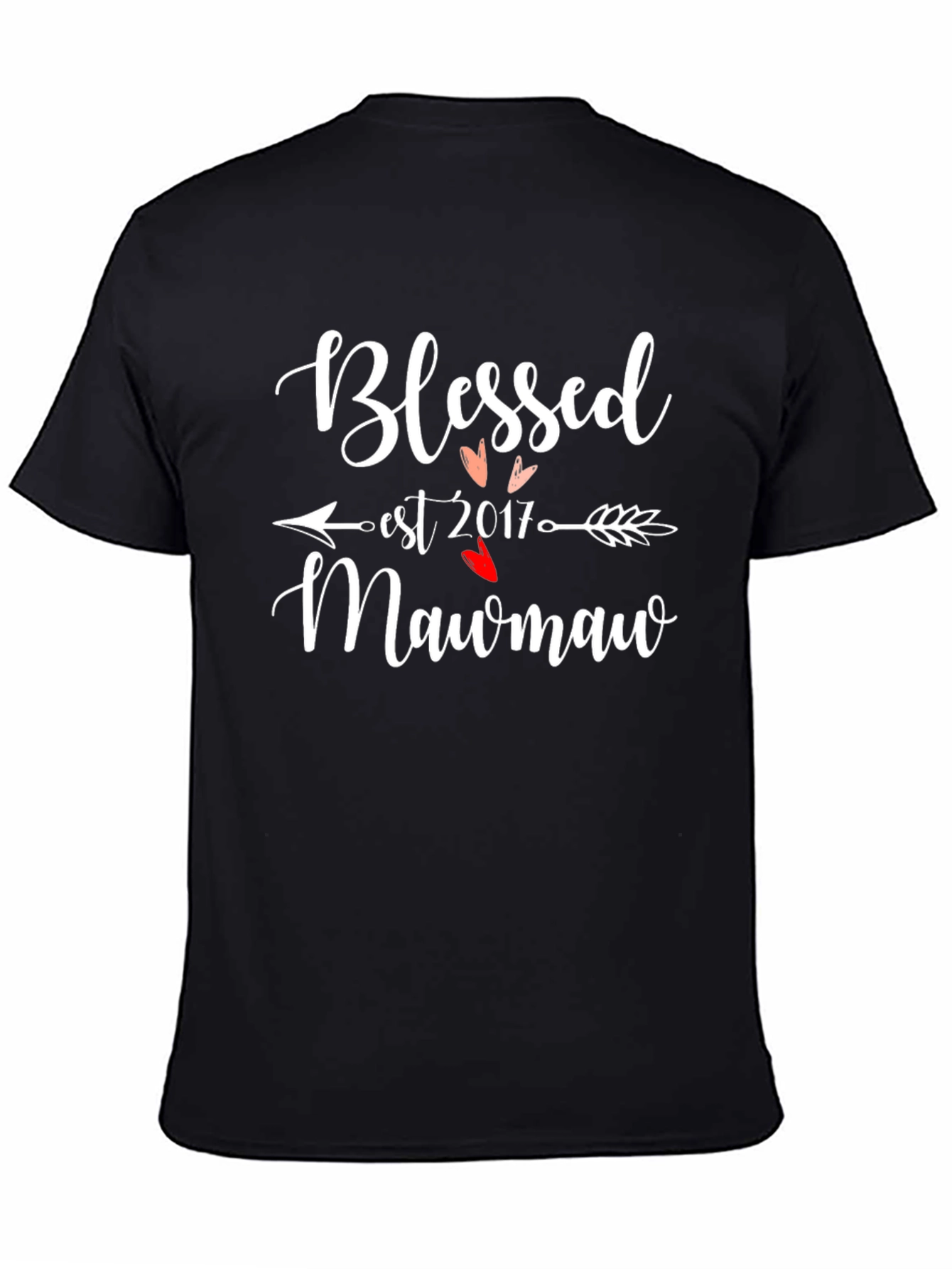 Blessed Mawmaw Est. 2017 Graphic Tee