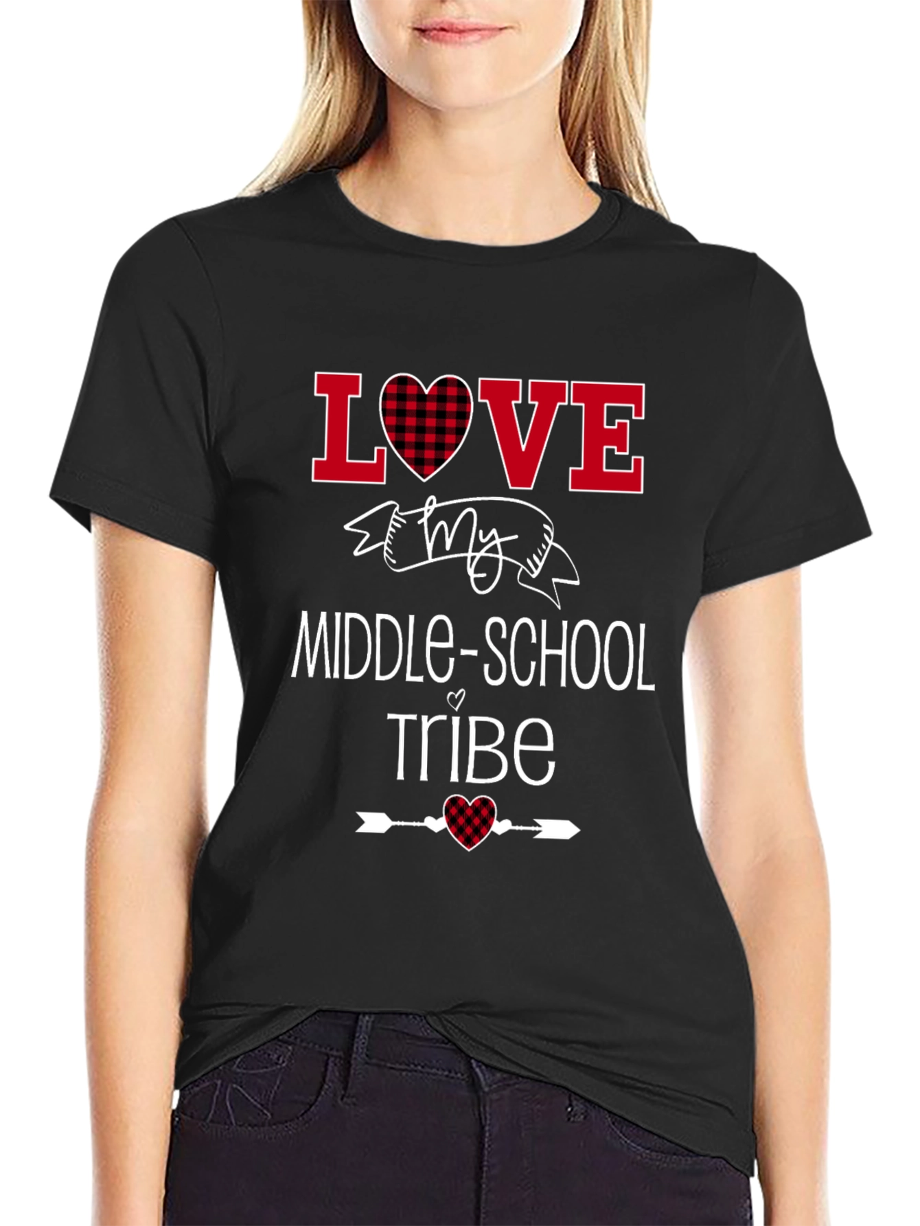 Love My Middle School Tribe Graphic Tee