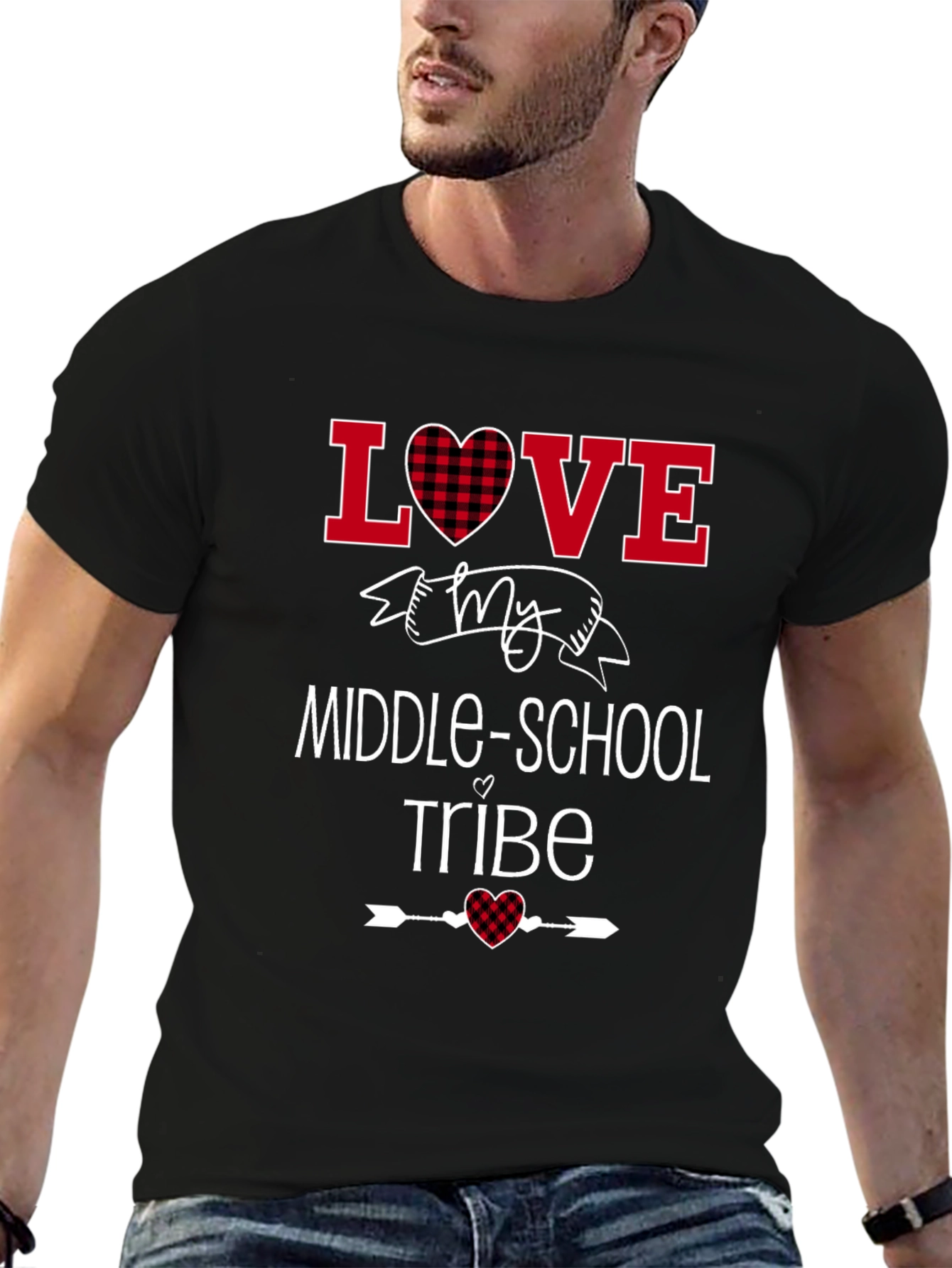 Love My Middle School Tribe Graphic Tee