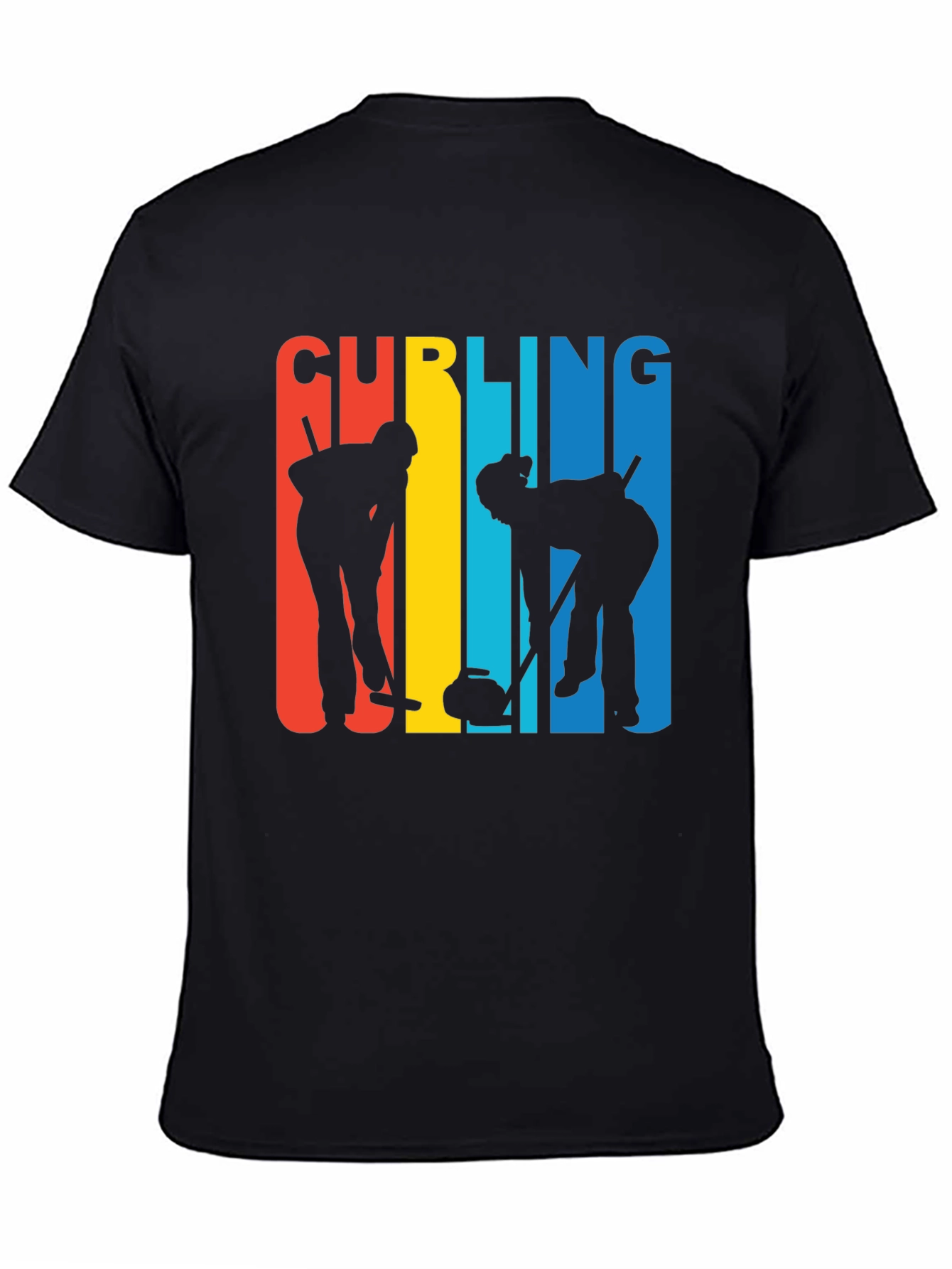 Curling Team Graphic T-Shirt