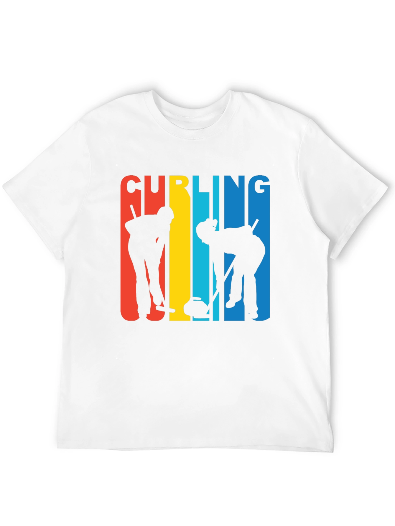 Curling Team Graphic T-Shirt