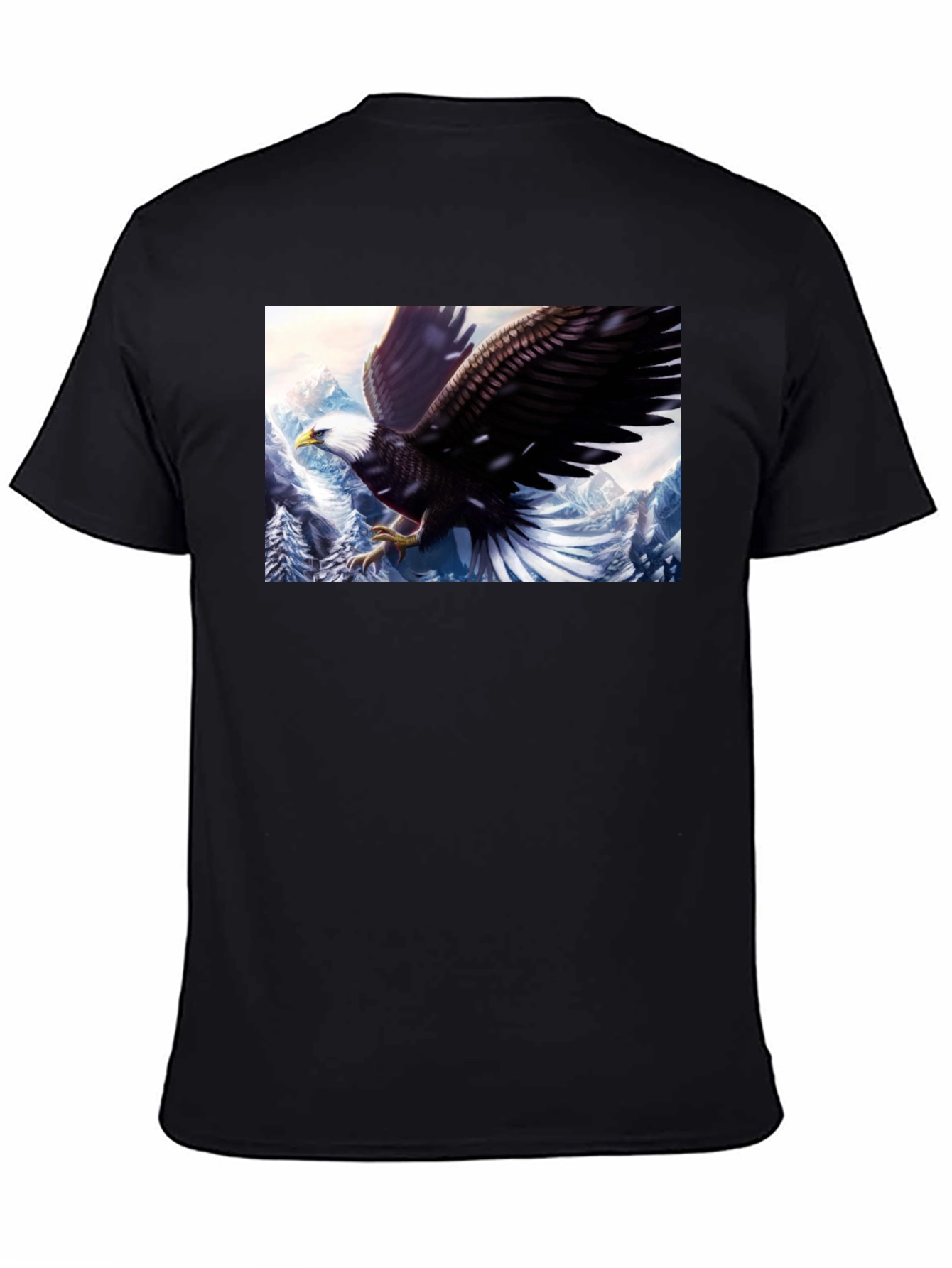 Eagle Graphic T-Shirt - Black