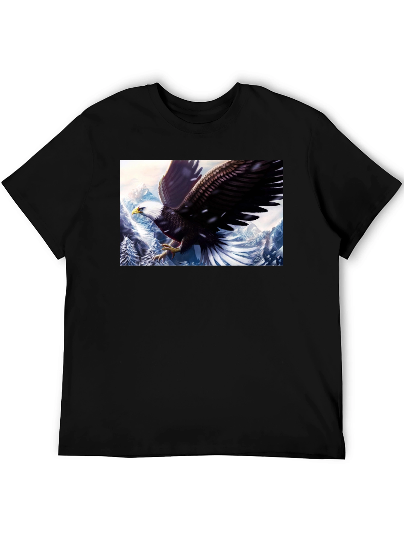 Eagle Graphic T-Shirt - Black