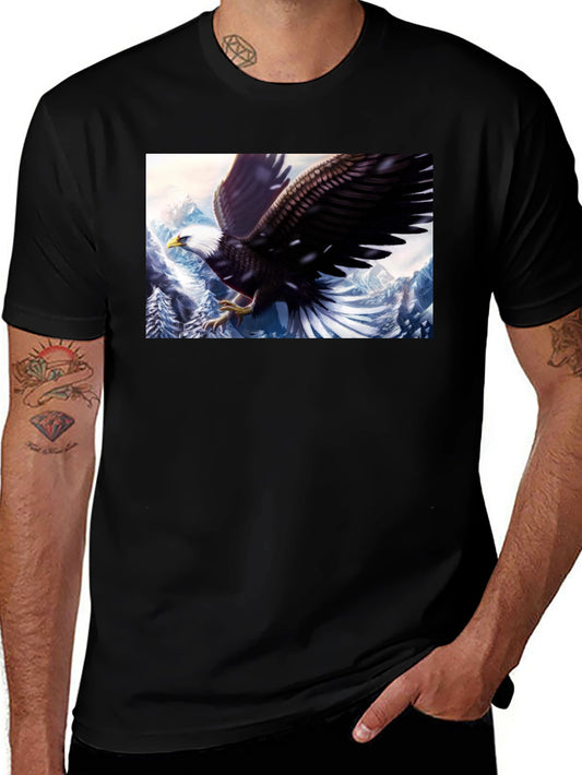Eagle Graphic T-Shirt - Black