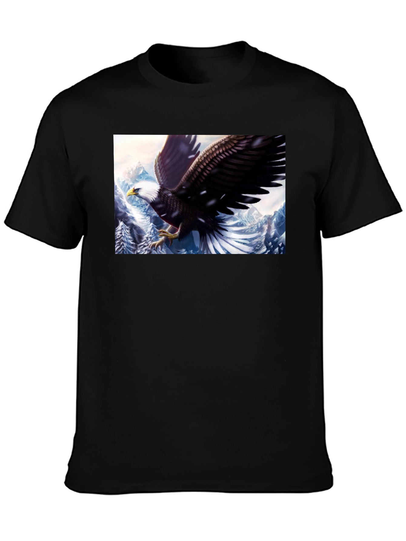 Eagle Graphic T-Shirt - Black