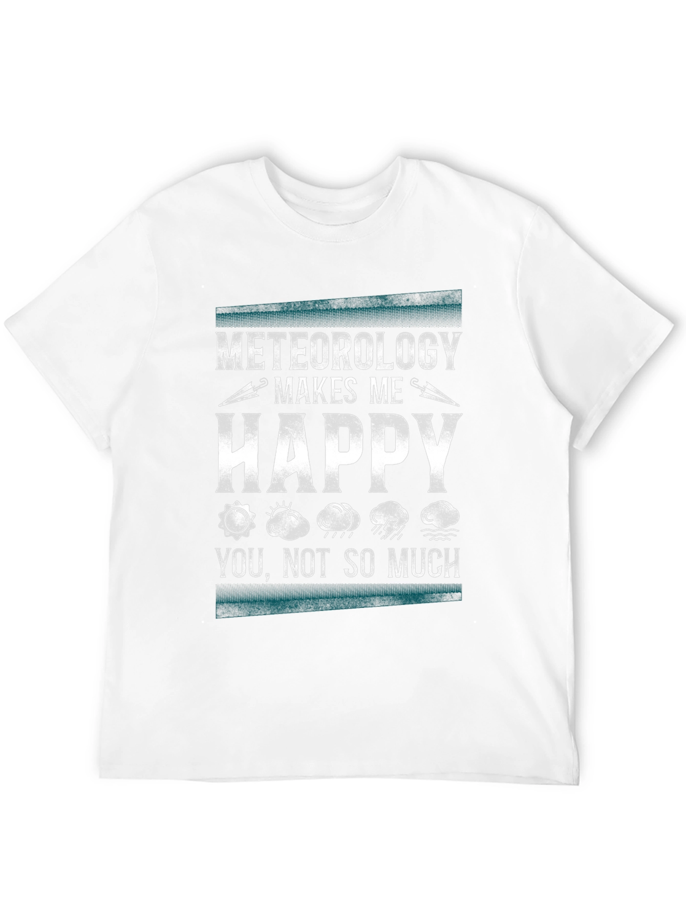 Meteorology Makes Me Happy Graphic T-Shirt