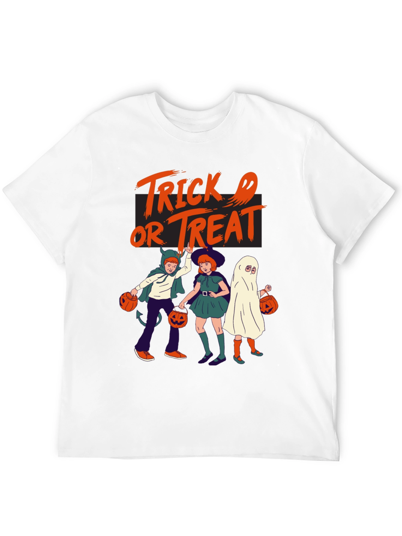 Halloween Trick or Treat Graphic Tee