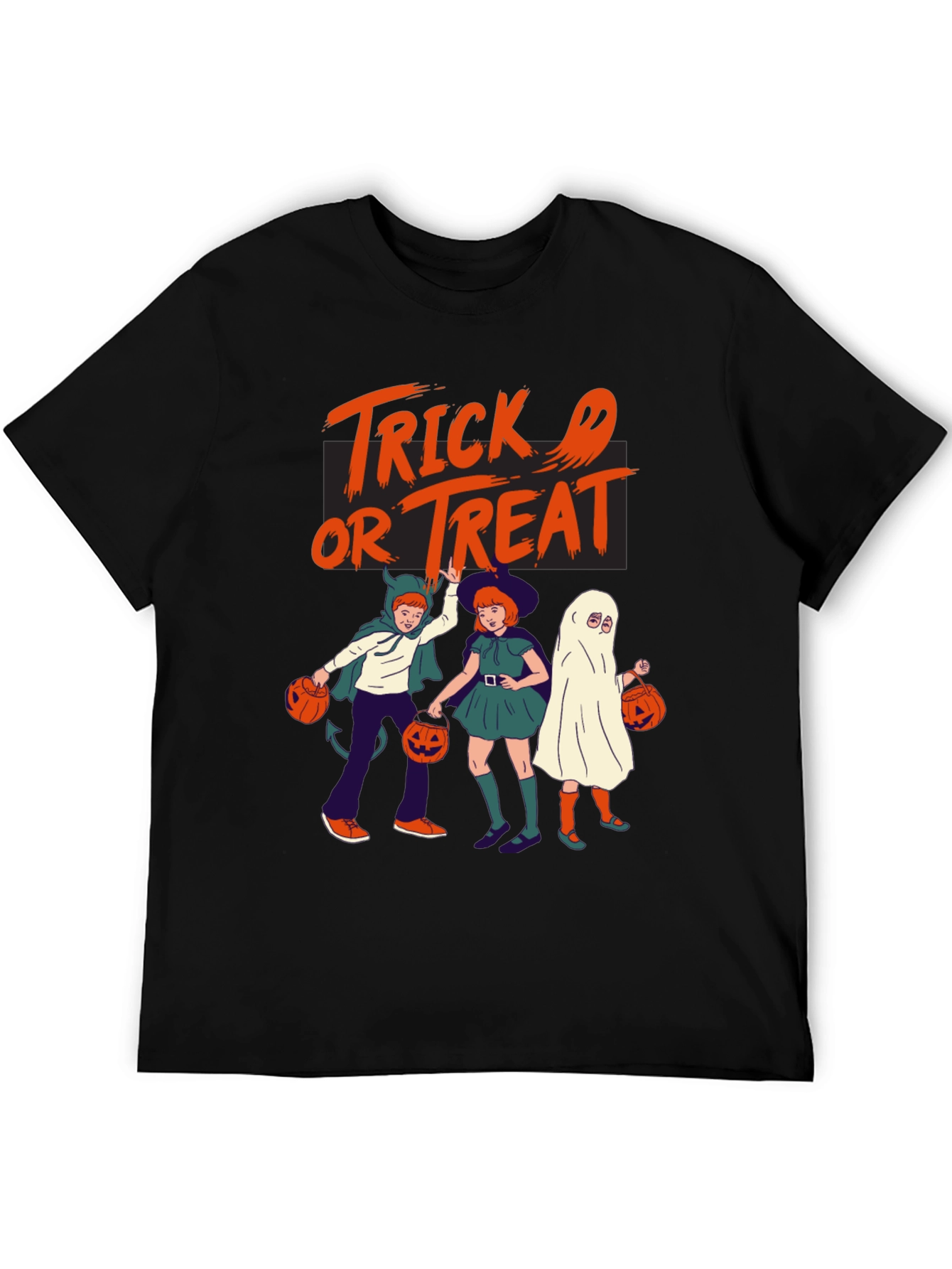 Halloween Trick or Treat Graphic Tee