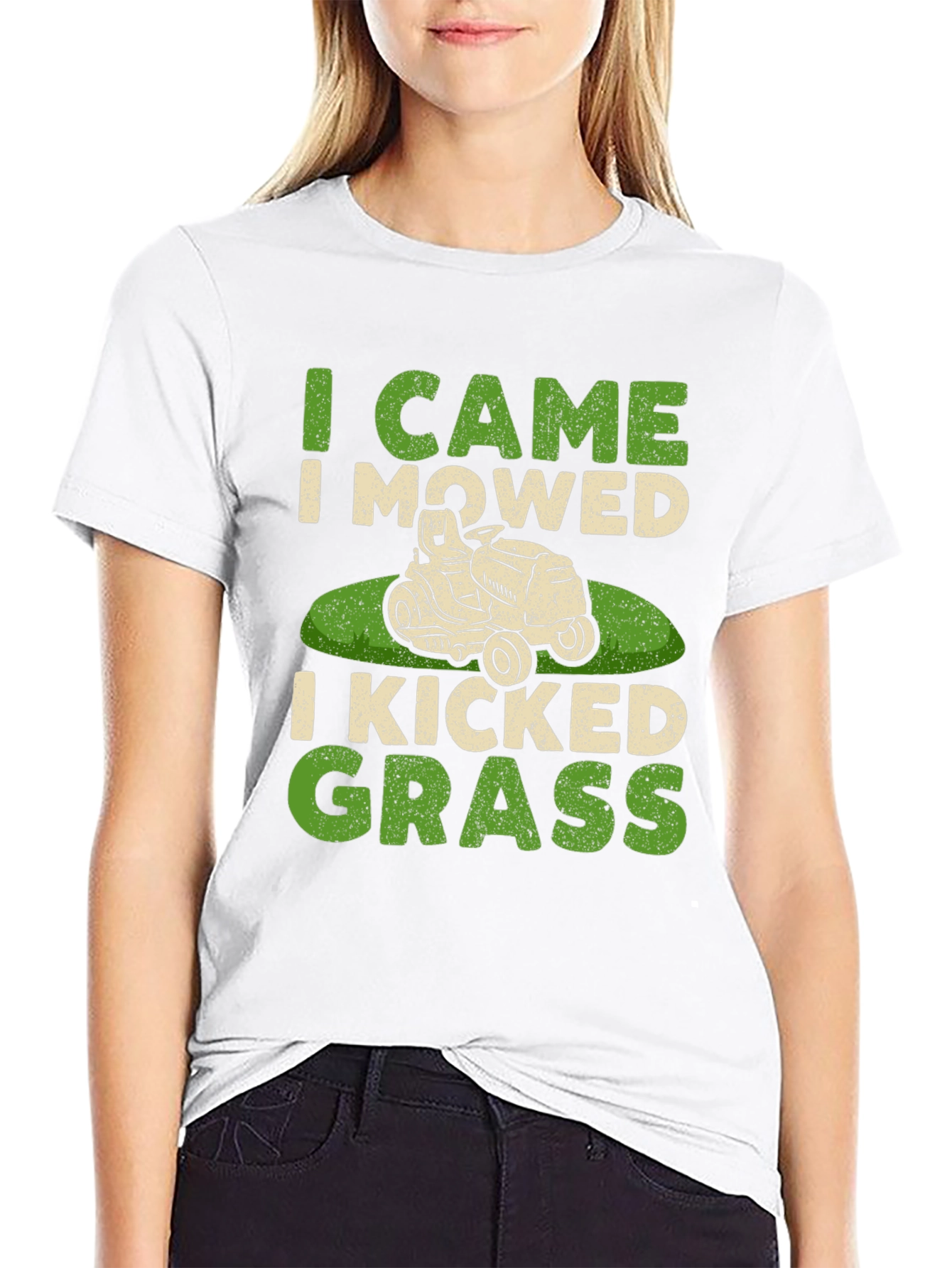 I Came I Mowed I Kicked Grass T-Shirt