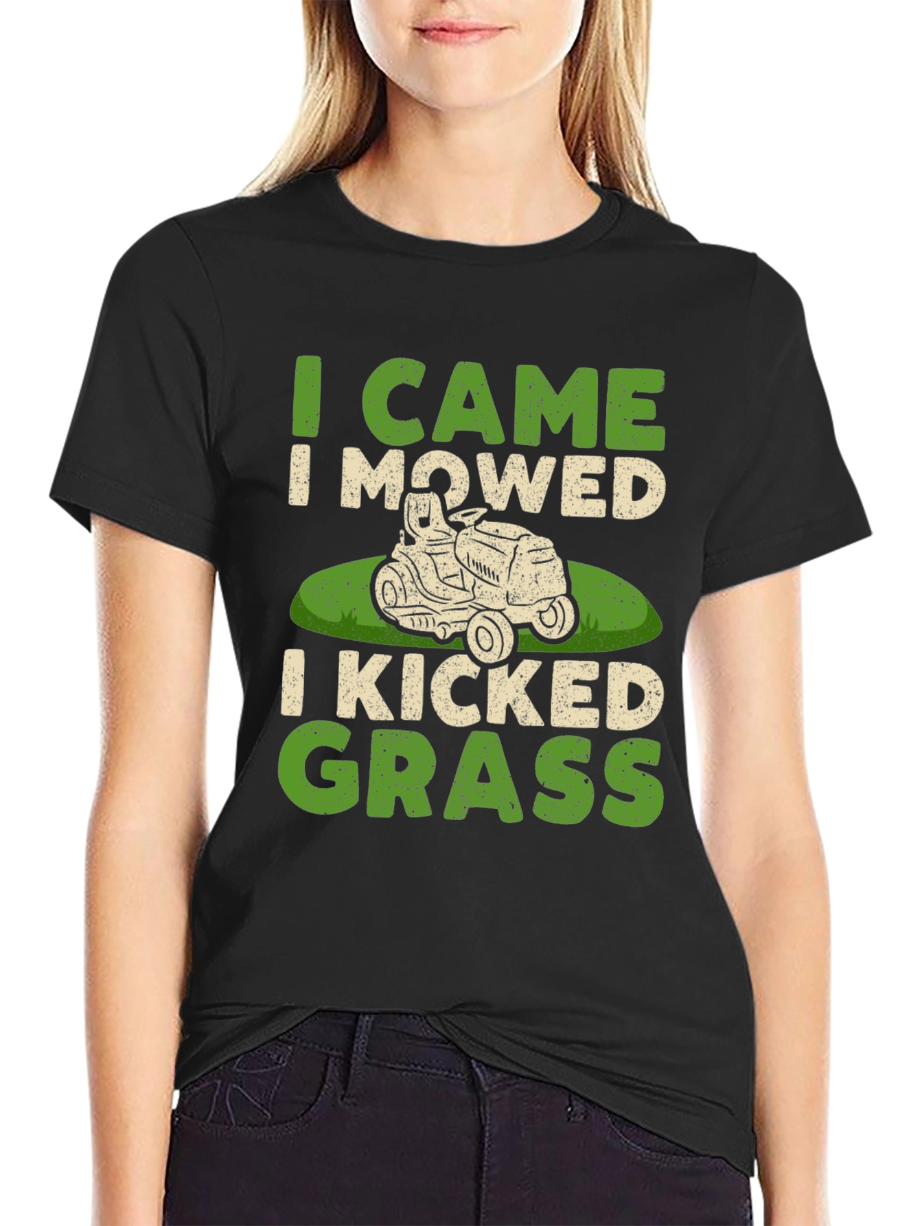 I Came I Mowed I Kicked Grass T-Shirt