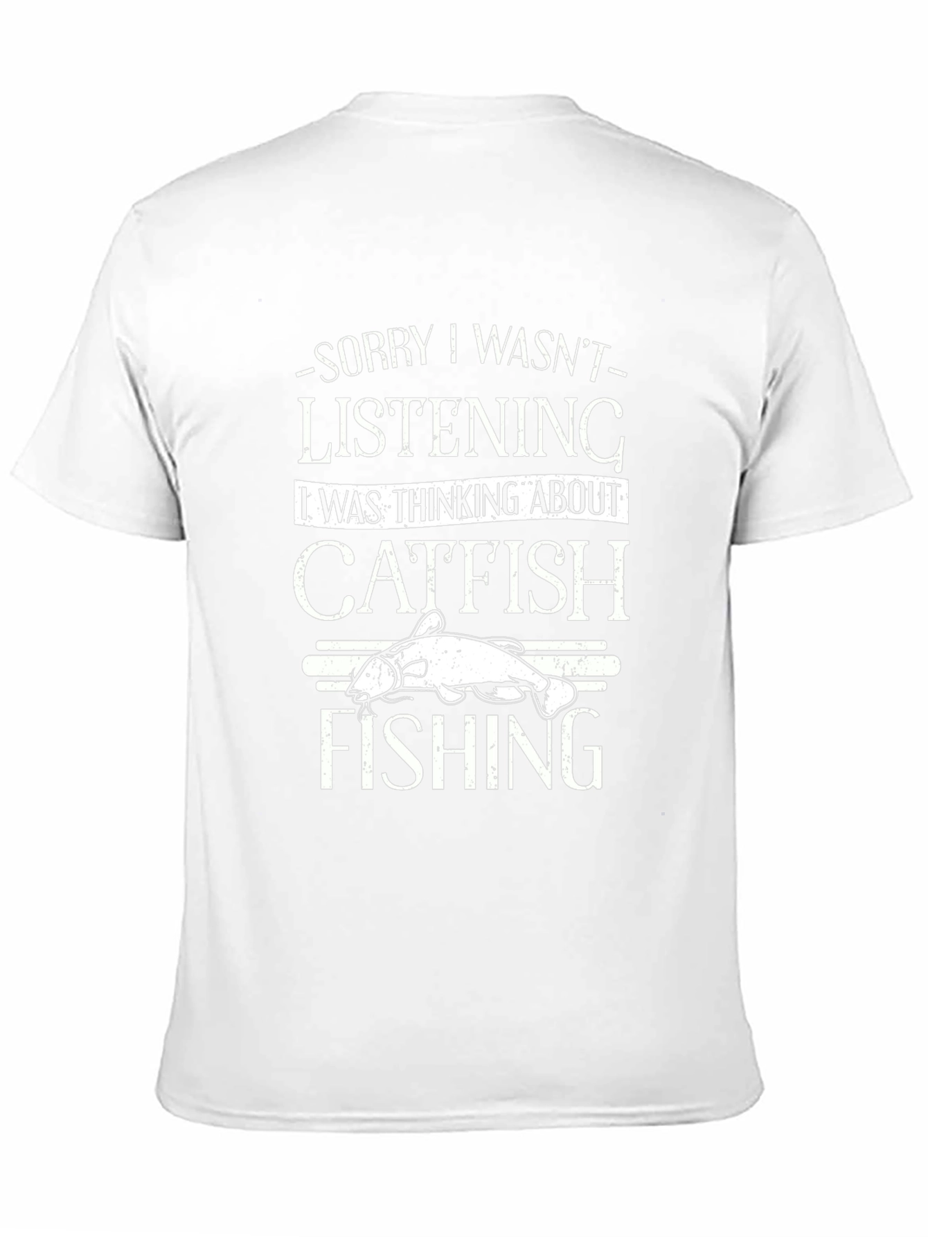 Catfish Fishing Graphic T-Shirt