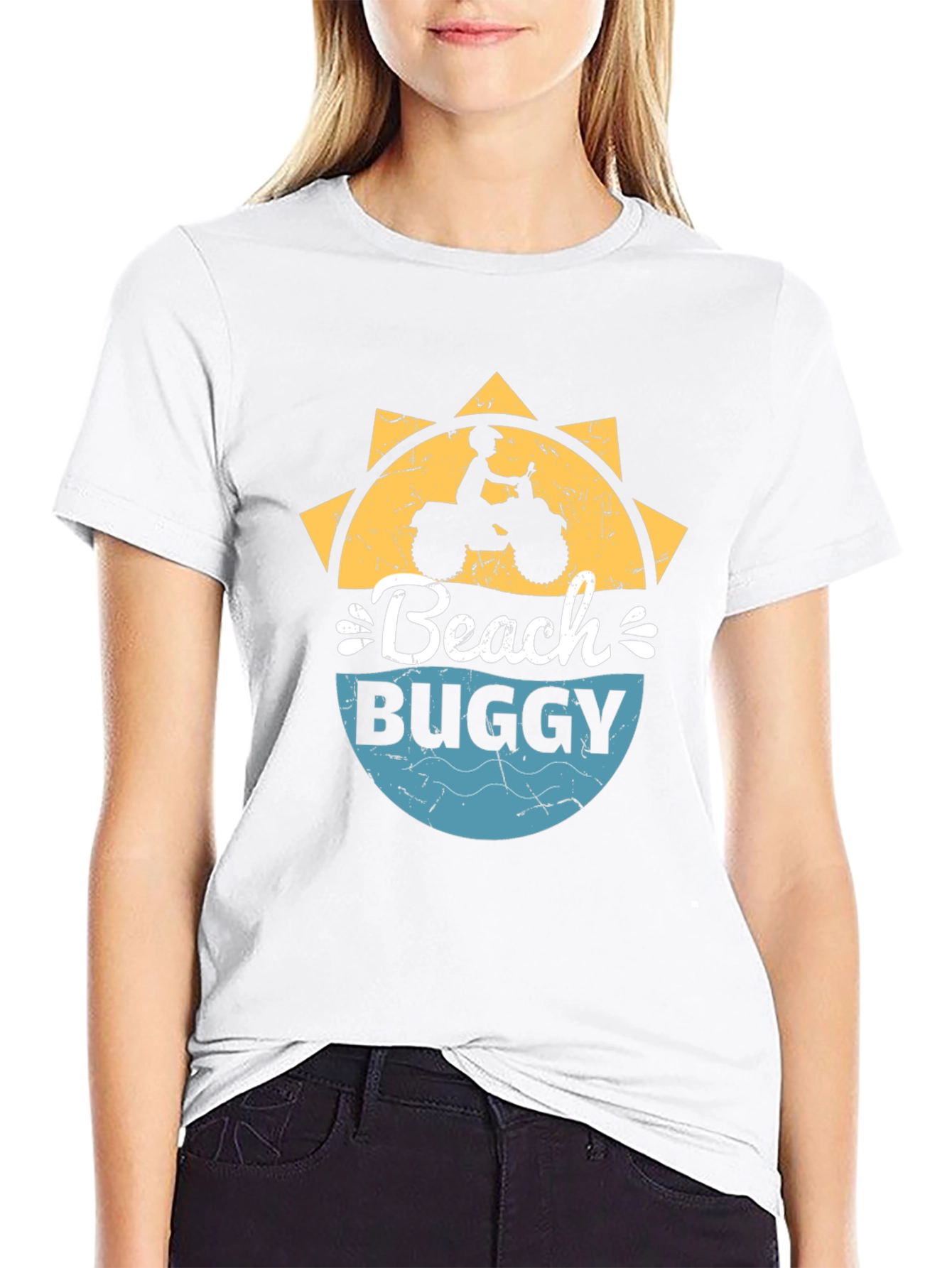 Beach Buggy T-Shirt - Black Graphic Tee